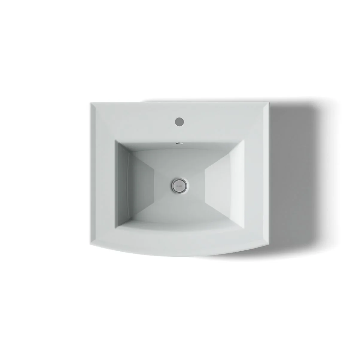 KOHLER K-2358-1 Archer 24" rectangular pedestal bathroom sink - Image 12