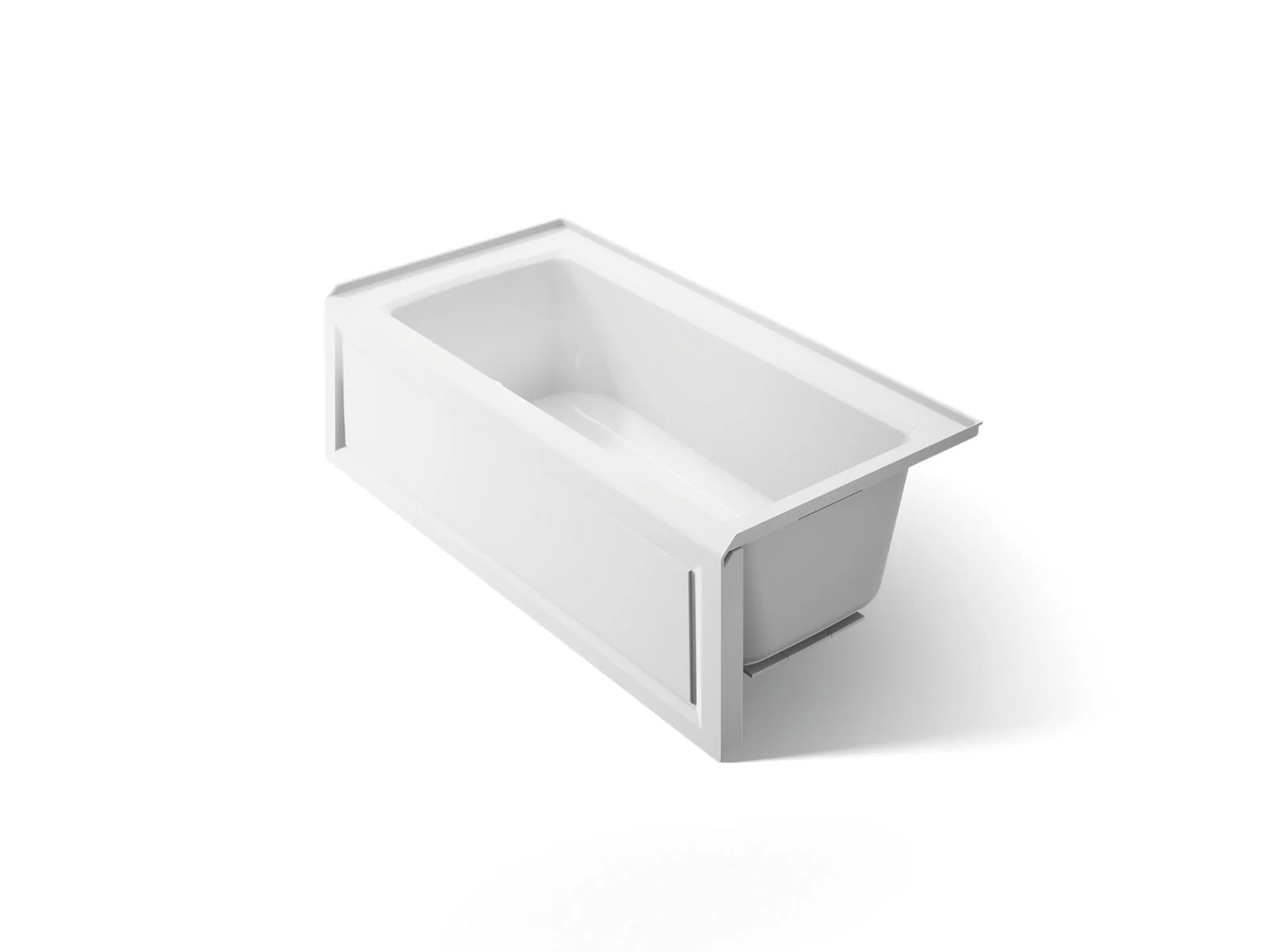 KOHLER K-1946-RAW Archer 60" x 30" alcove bath with Bask heated surface, right drain - Image 18