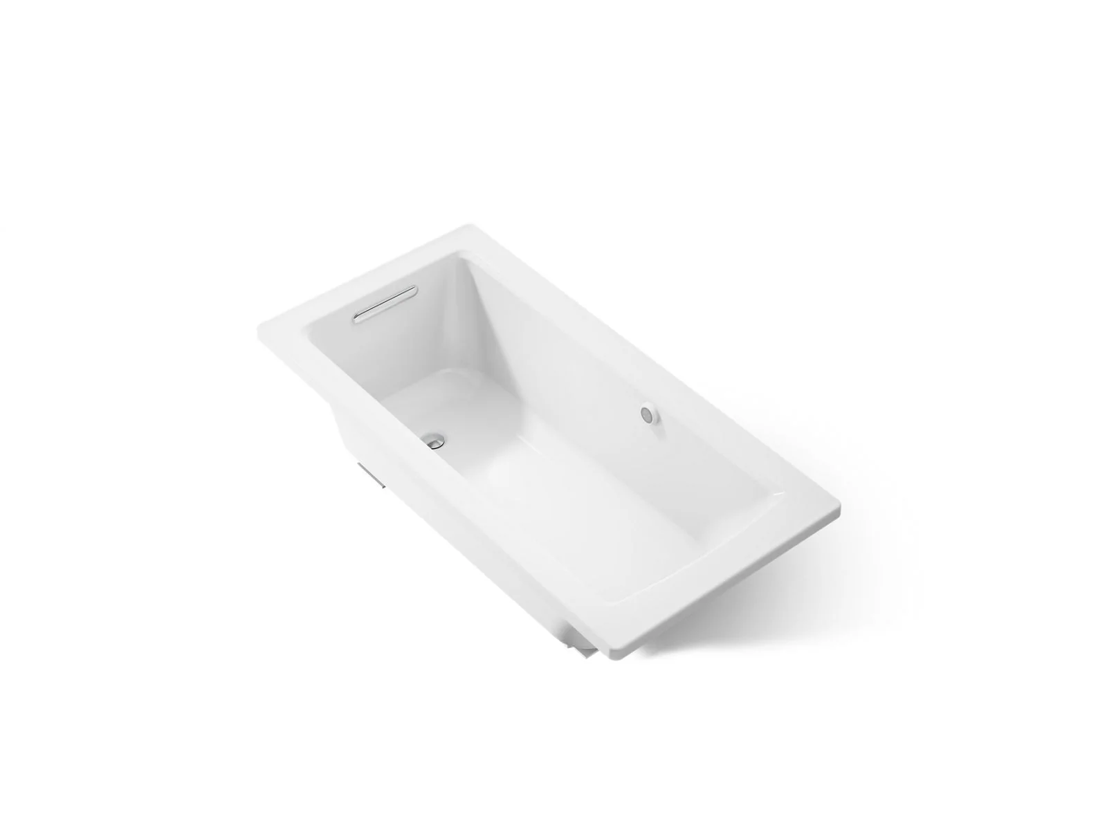 KOHLER K-1946-W1 Archer 60" x 30" drop-in bath with Bask heated surface - Image 17
