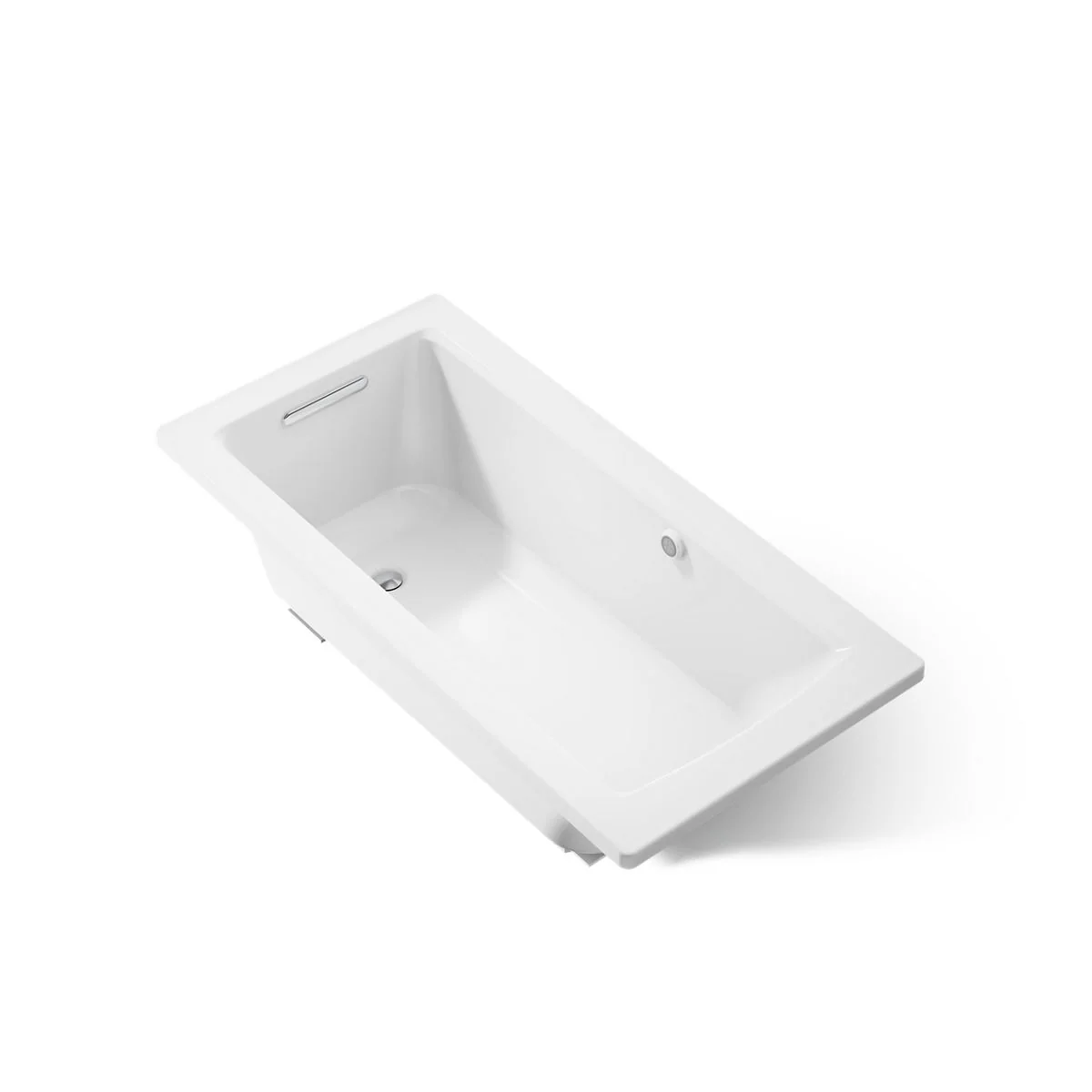 KOHLER K-1946-W1 Archer 60" x 30" drop-in bath with Bask heated surface - Image 21