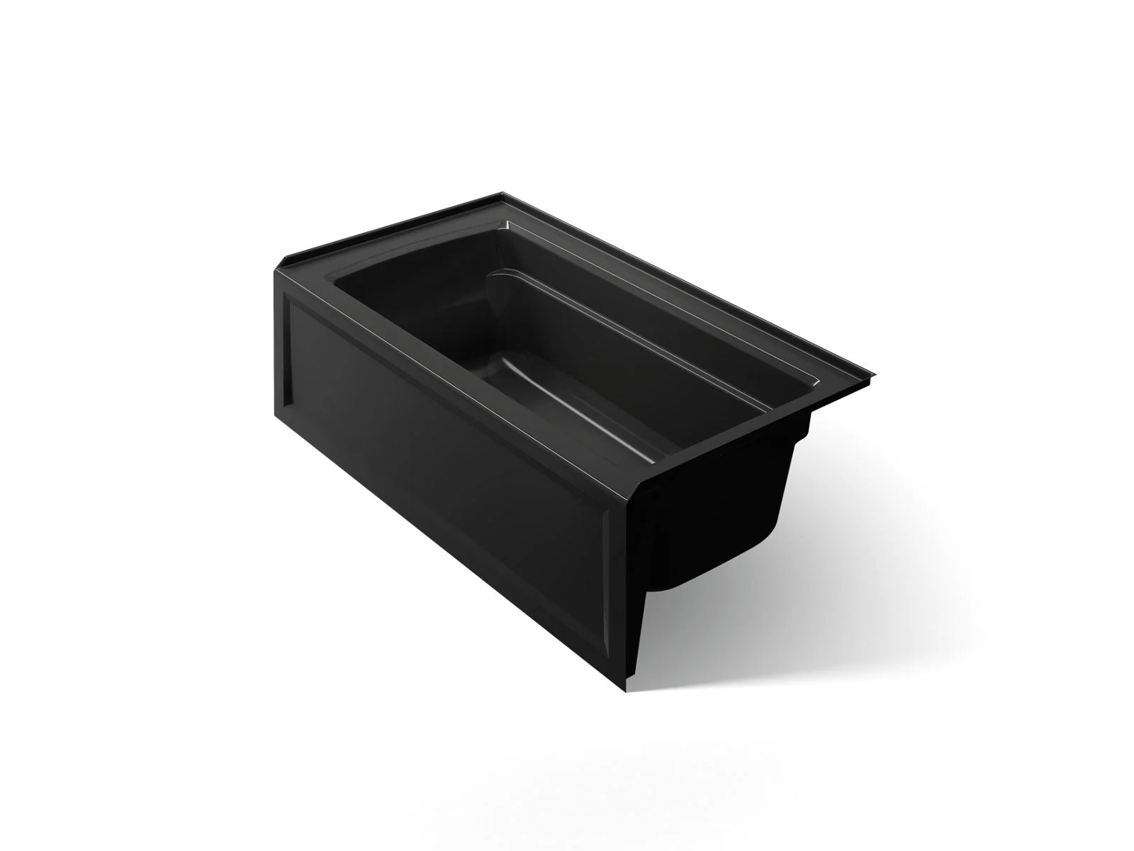 KOHLER K-1123-RAW Archer 60" x 32" alcove bath with Bask heated surface, right drain - Image 6