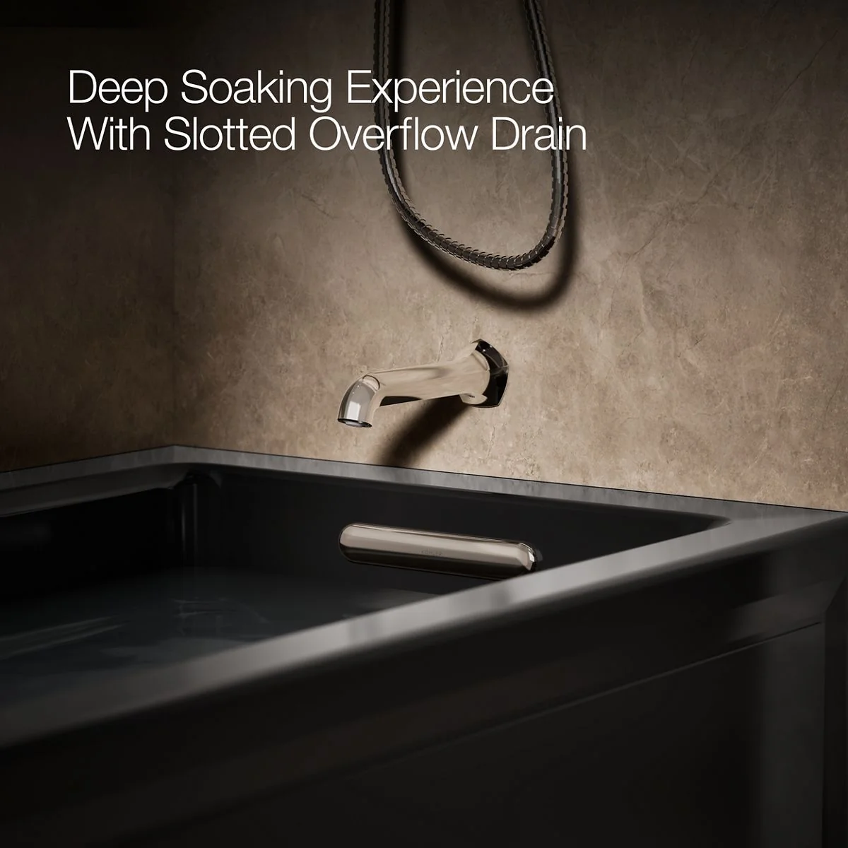 KOHLER K-1949-GHRA Archer 66" x 32" alcove Heated BubbleMassage air bath, right drain - Image 16