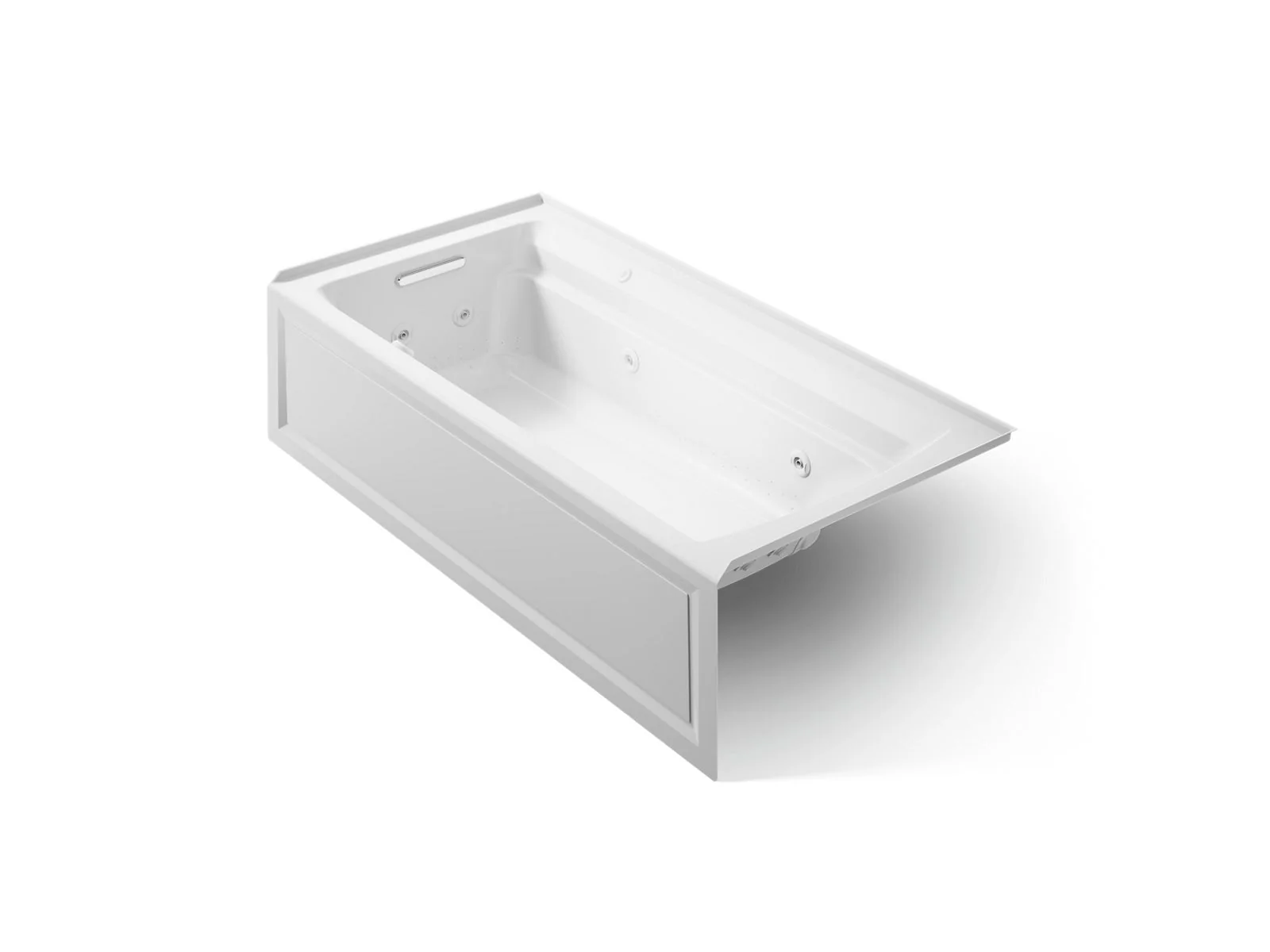 KOHLER K-1124-XGHLA Archer 72" x 36" alcove Heated BubbleMassage air bath and whirlpool, left drain - Image 12