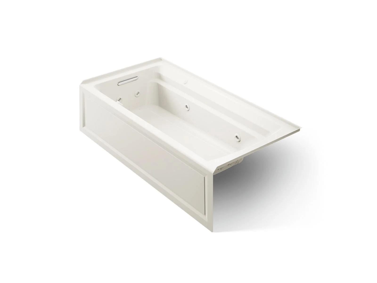 KOHLER K-1124-XGHLA Archer 72" x 36" alcove Heated BubbleMassage air bath and whirlpool, left drain - Image 17