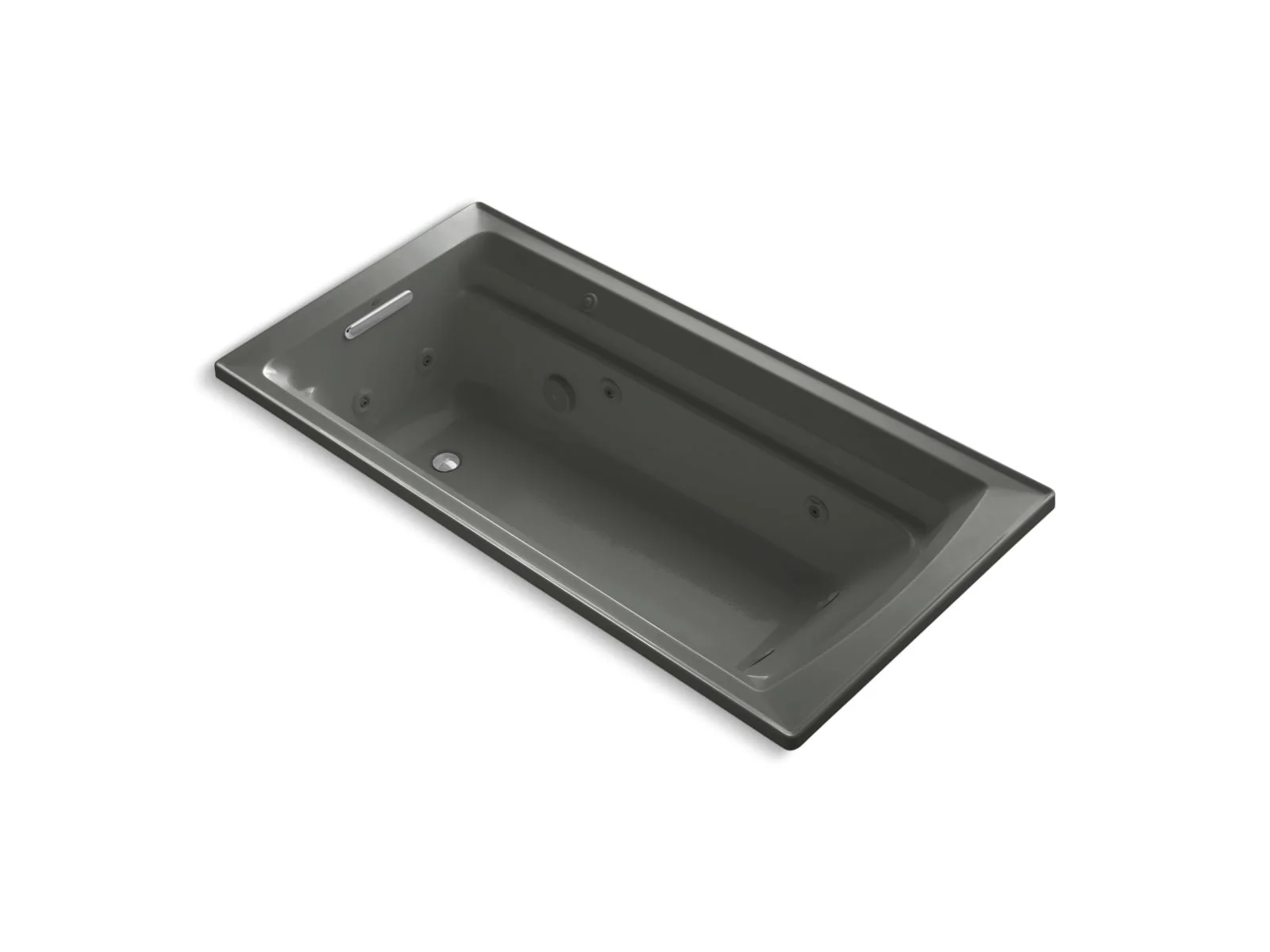 KOHLER K-1124 Archer 72" x 36" drop-in whirlpool bath - Image 2