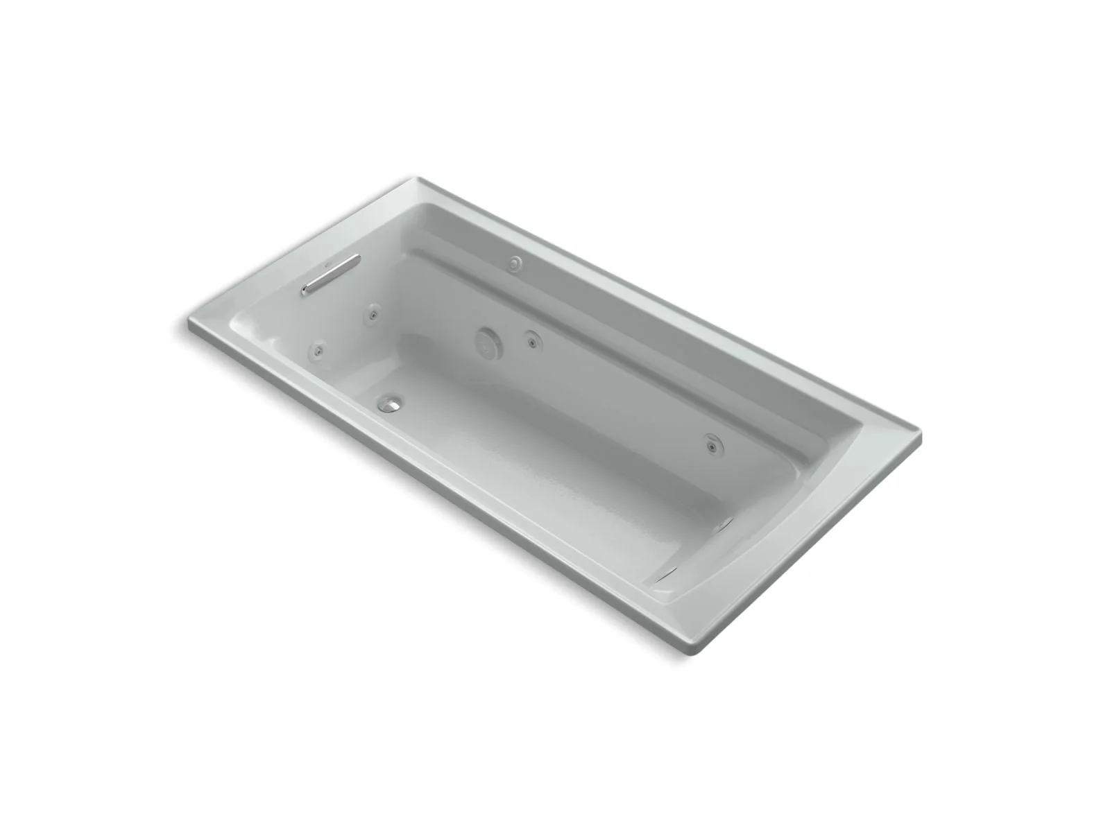 KOHLER K-1124 Archer 72" x 36" drop-in whirlpool bath - Image 4