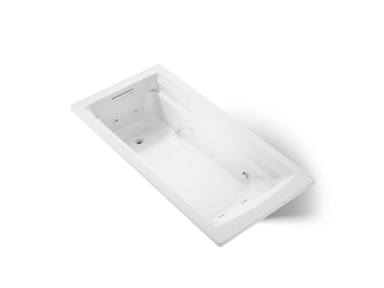 KOHLER K-1124 Archer 72" x 36" drop-in whirlpool bath - Image 7
