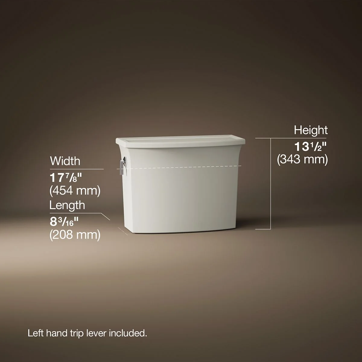 KOHLER K-4431 Archer Toilet tank, 1.28 gpf - Image 20