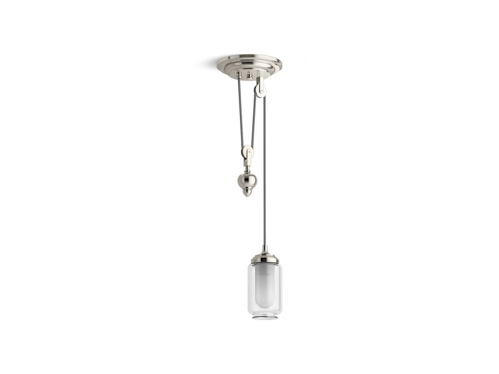 KOHLER K-22654-PE01 Artifacts 4" adjustable pendant - Image 6
