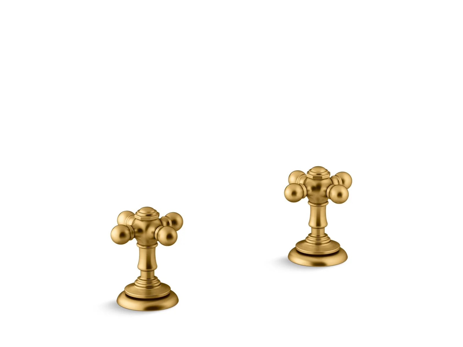 KOHLER K-98068-3 Artifacts Cross bathroom sink faucet handles - Image 2