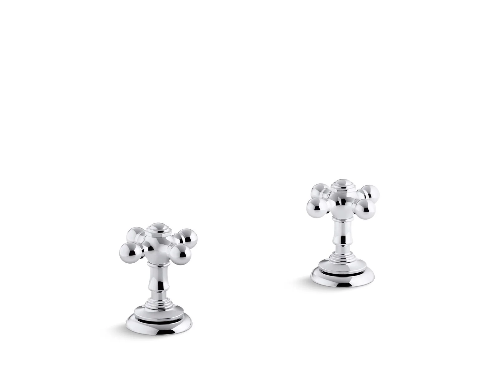 KOHLER K-98068-3 Artifacts Cross bathroom sink faucet handles - Image 7