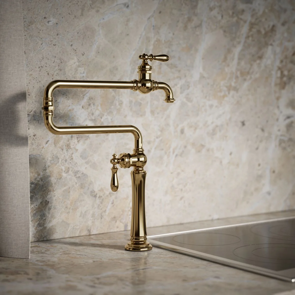 KOHLER K-99271 Artifacts Deck-mount pot filler - Image 18