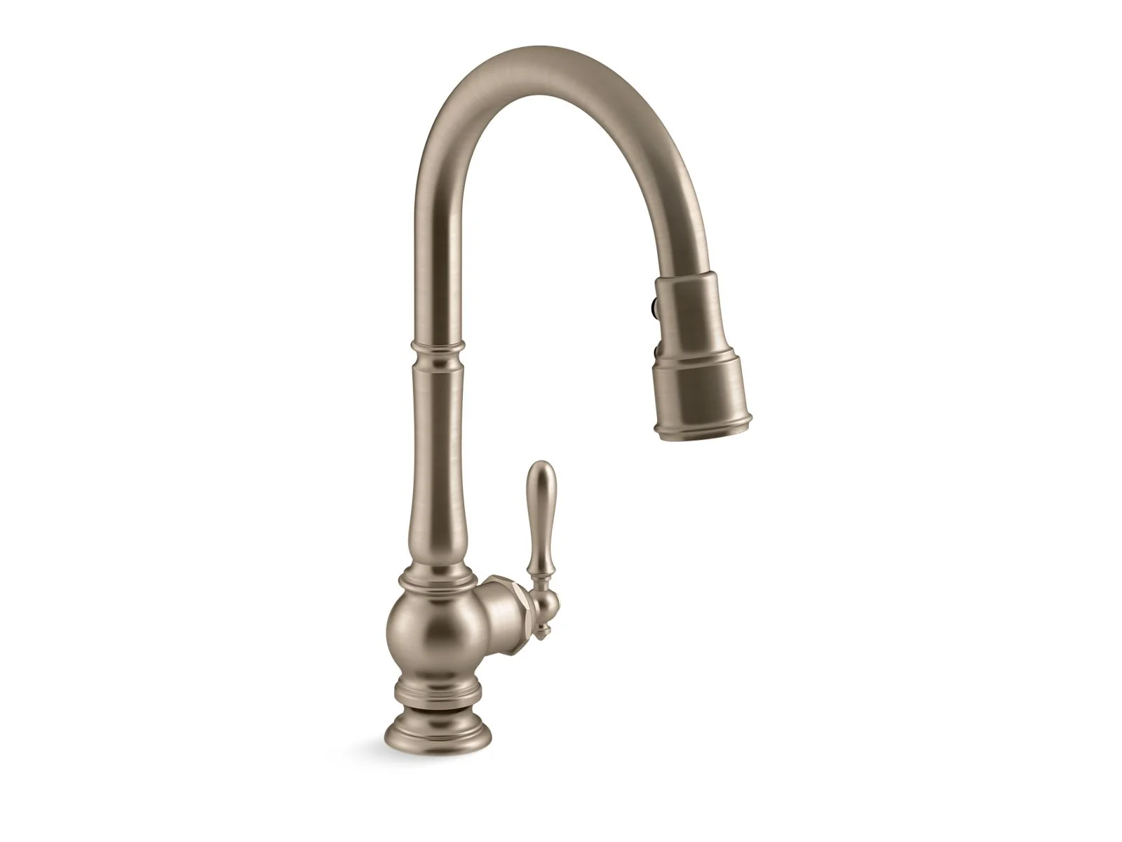 KOHLER K-99259 Artifacts Pull-down kitchen sink faucet with three-function sprayhead - Image 5