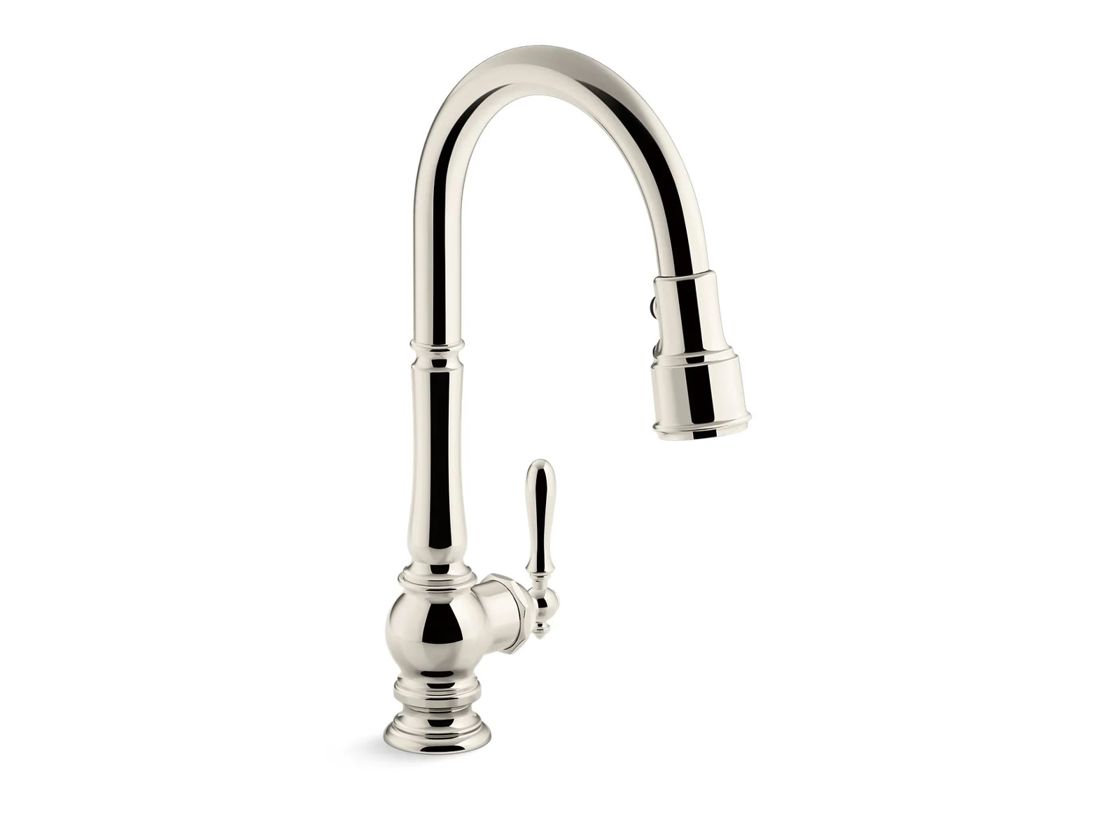 KOHLER K-99259 Artifacts Pull-down kitchen sink faucet with three-function sprayhead - Image 7