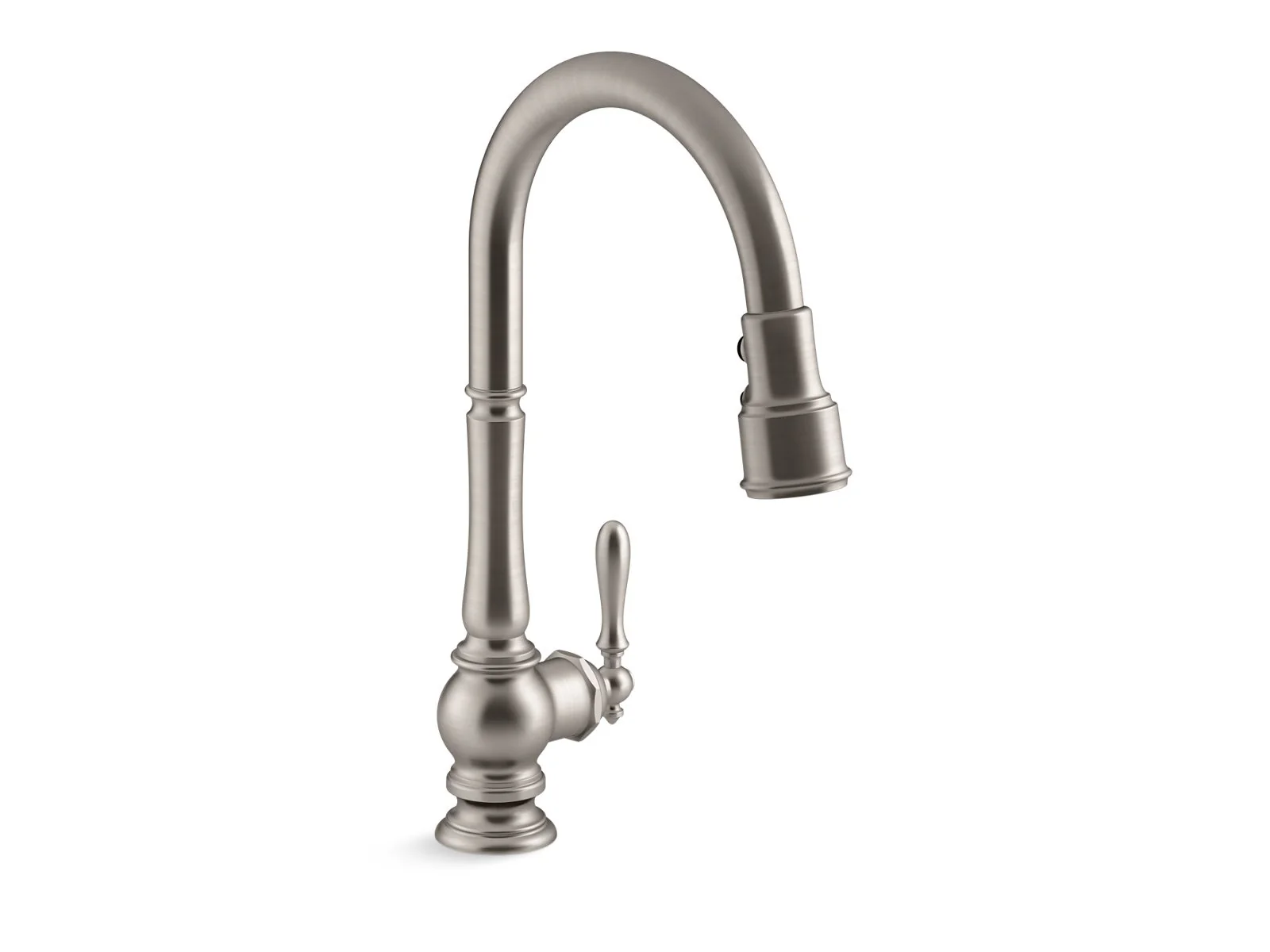 KOHLER K-99259 Artifacts Pull-down kitchen sink faucet with three-function sprayhead - Image 9