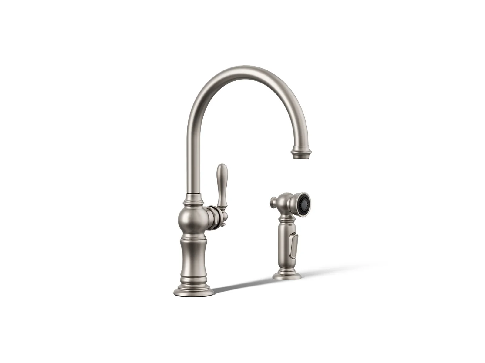 KOHLER K-99262 Artifacts Single-handle kitchen sink faucet with two-function sprayhead - Image 45