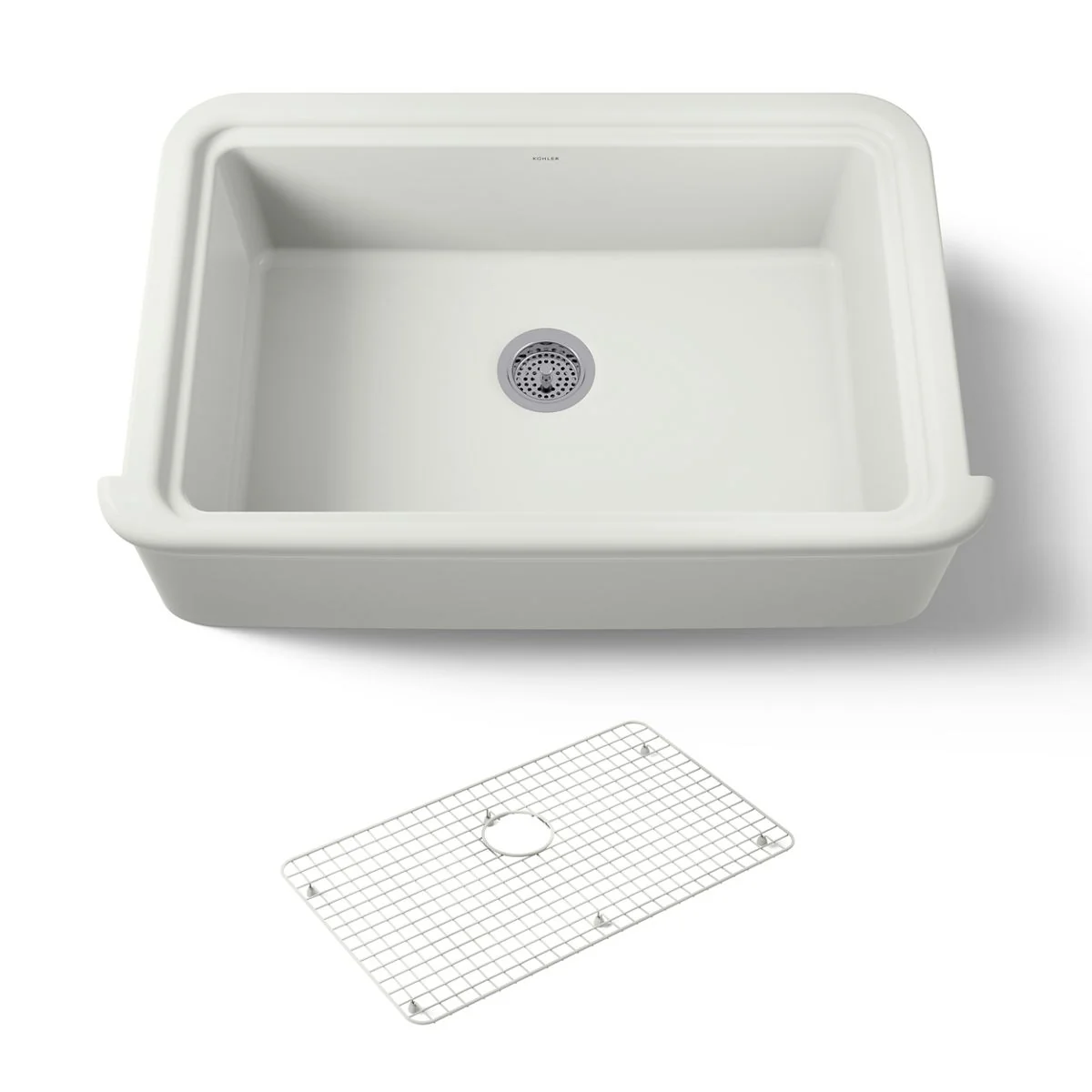 KOHLER K-36250 Audrine 35-1/2" undermount single-bowl farmhouse kitchen sink - Image 5