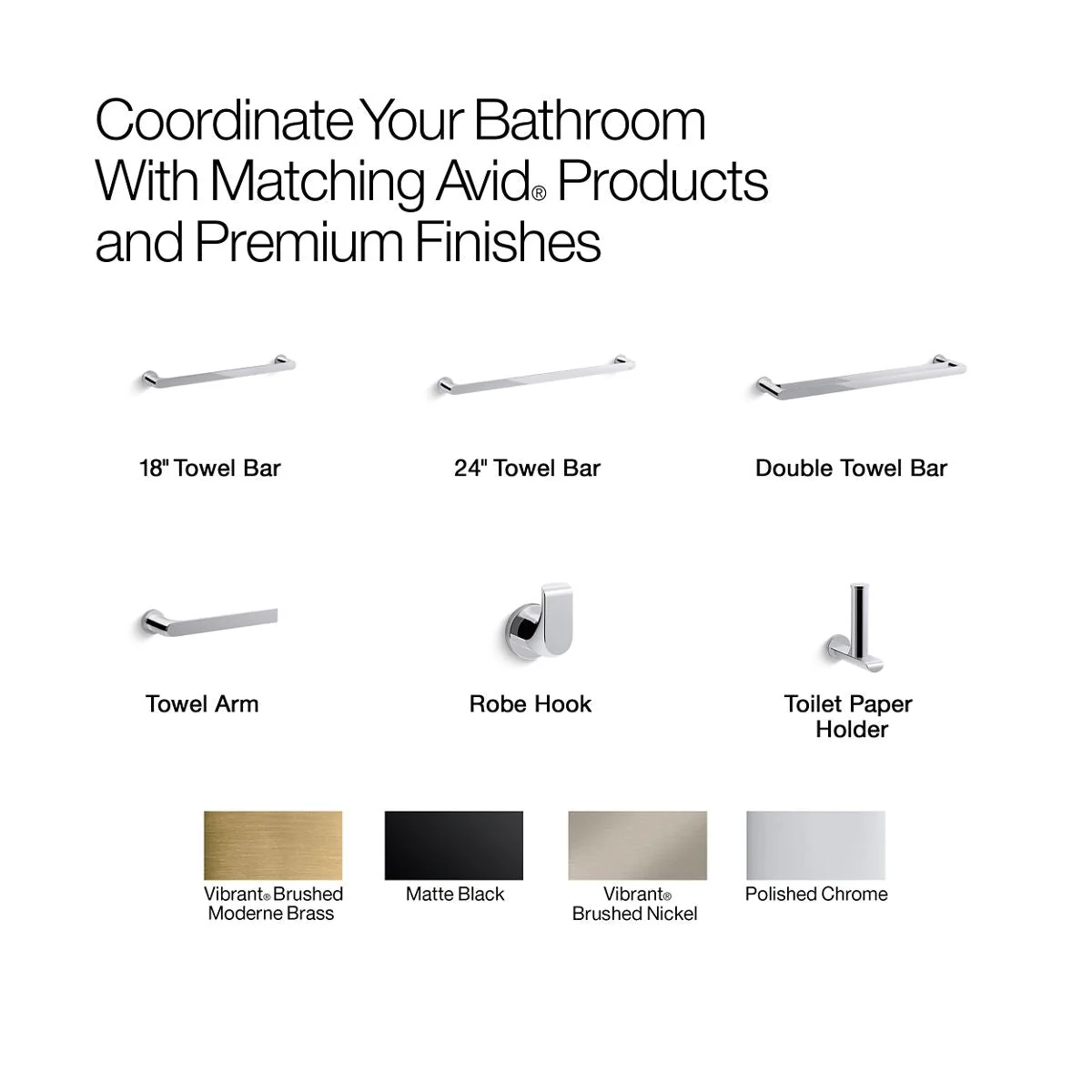 KOHLER K-97503 Avid Covered toilet paper holder - Image 6