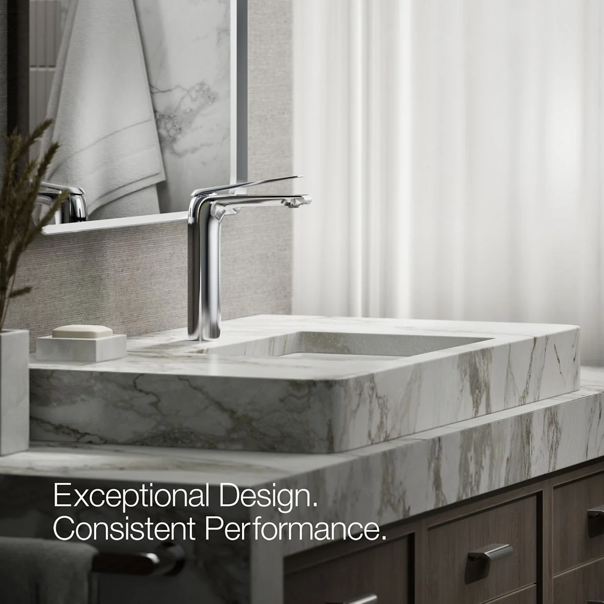 KOHLER K-97347-4N Avid Tall single-handle bathroom sink faucet, 0.5 gpm - Image 24
