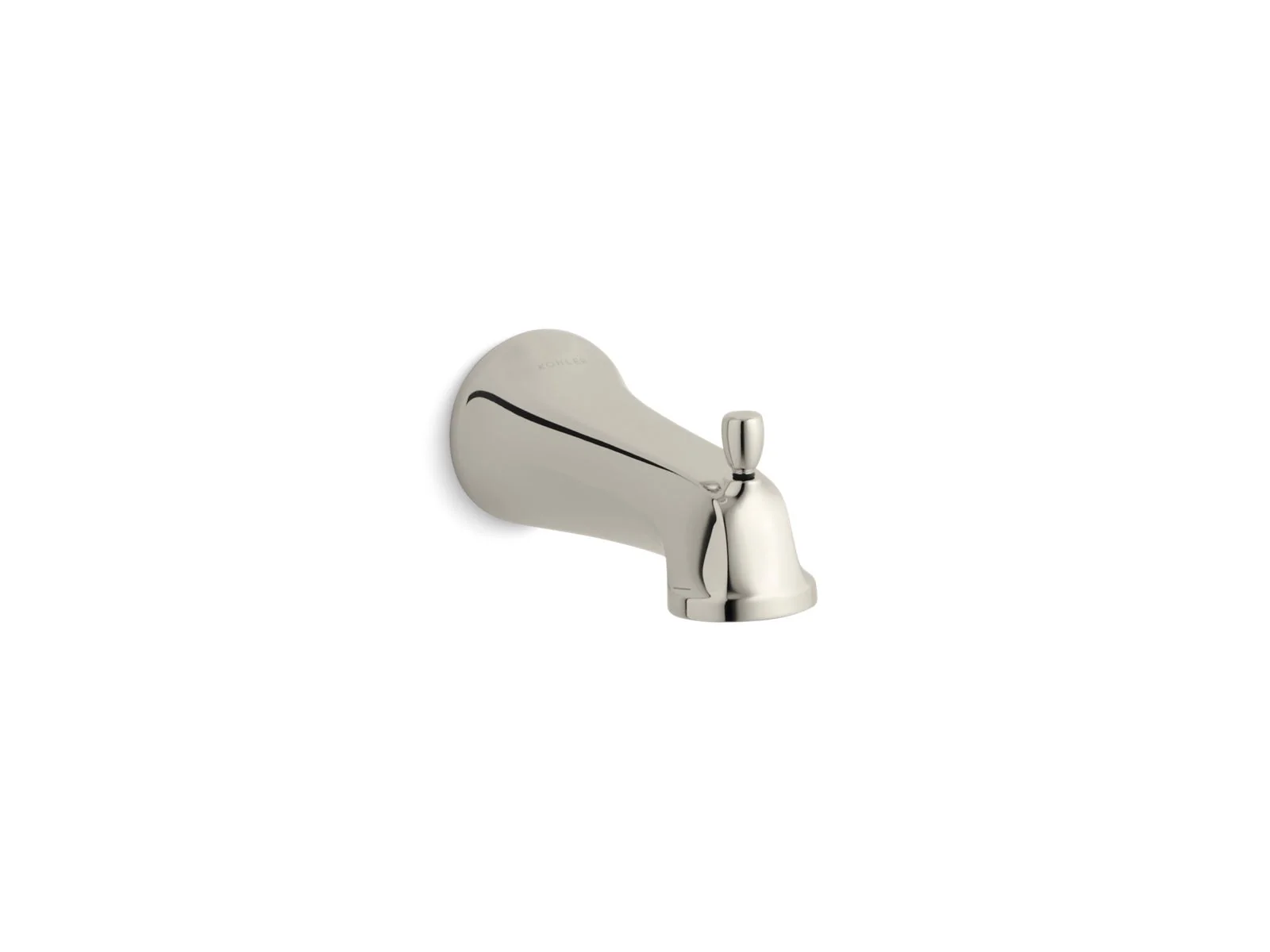 KOHLER K-10588 Bancroft Wall-mount bath spout with diverter, NPT connection - Image 3