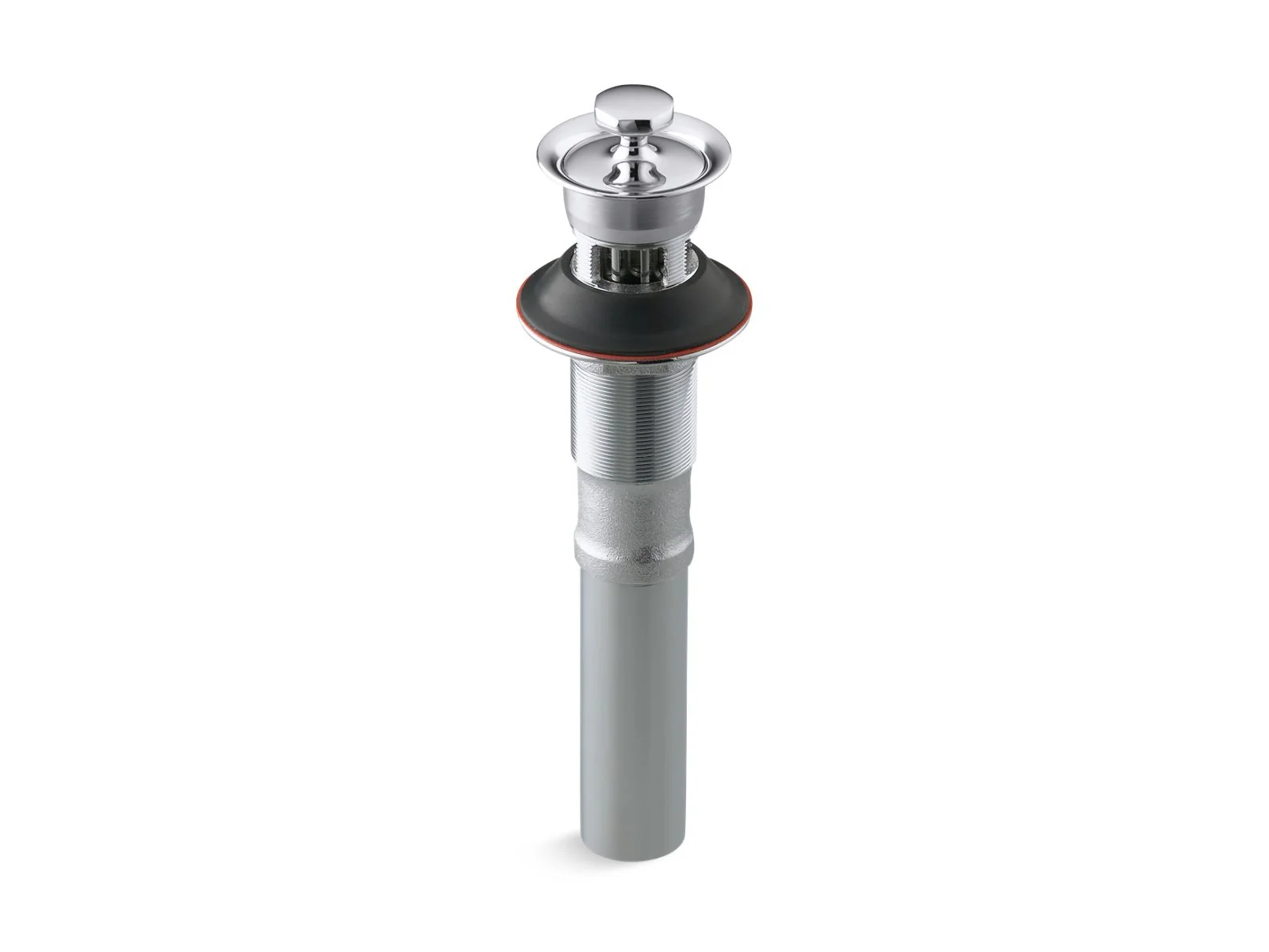 KOHLER K-7127-A Bathroom sink drain with overflow and non-removable metal stopper - Image 7