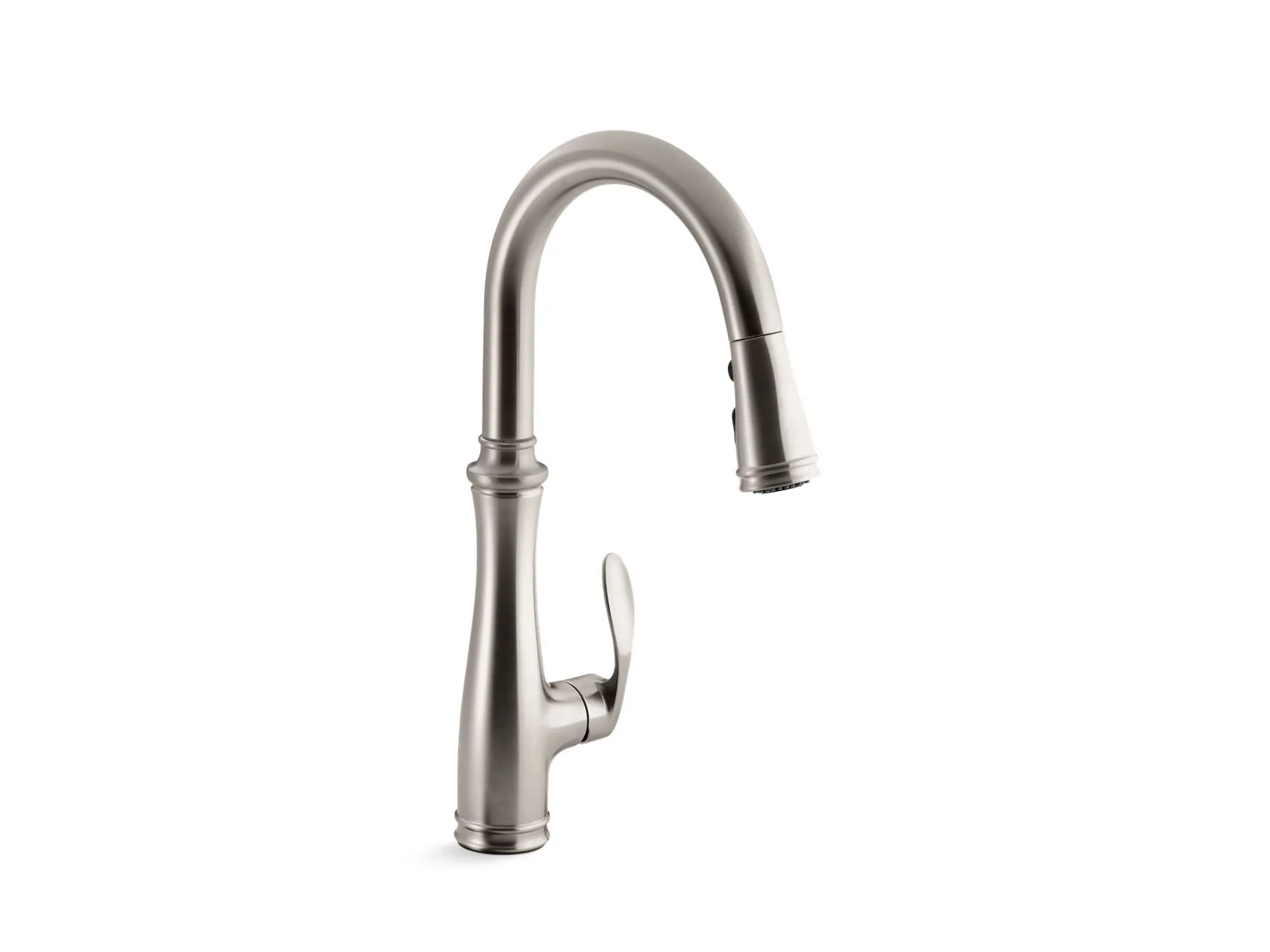 KOHLER K-560 Bellera Pull-down kitchen sink faucet with three-function sprayhead - Image 3