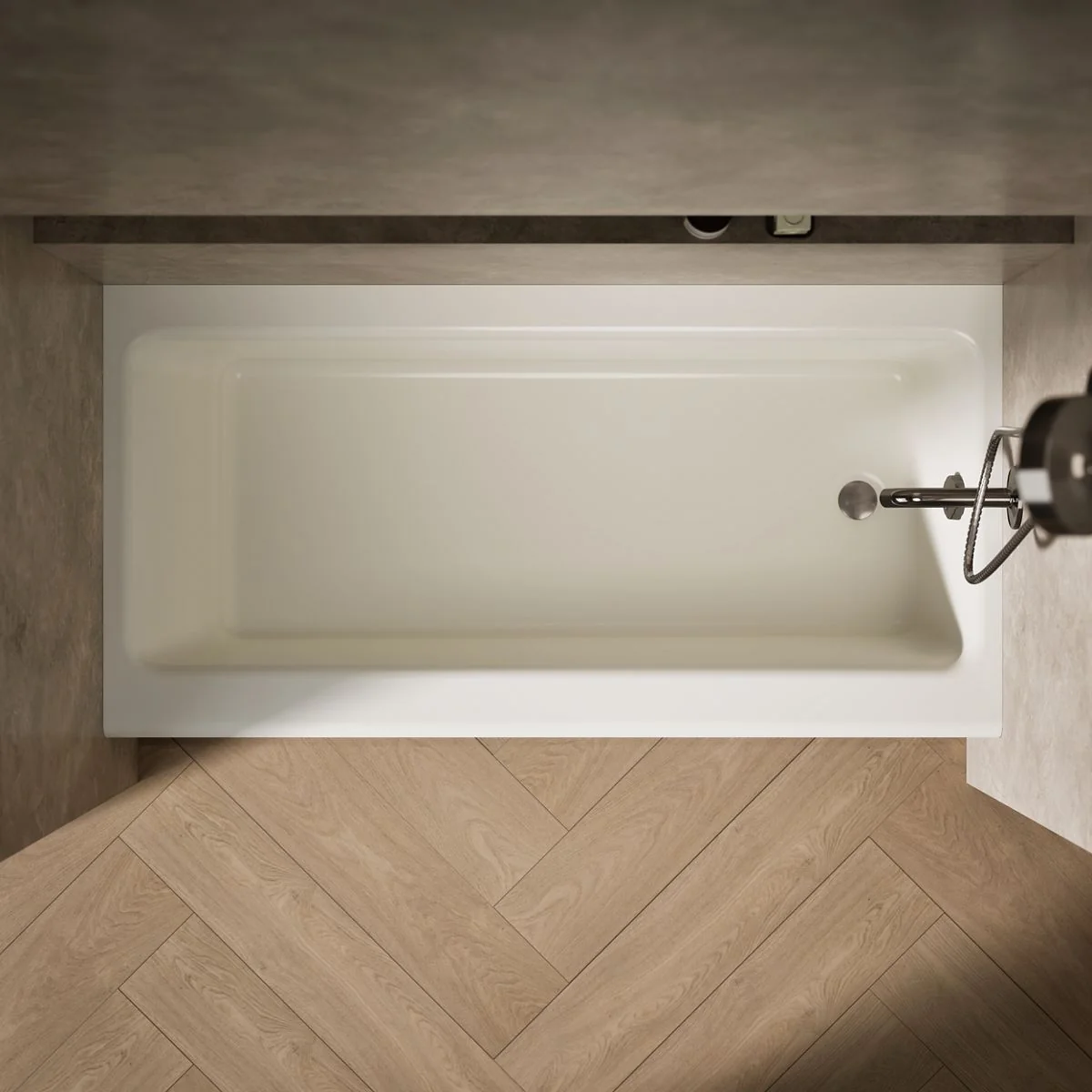 KOHLER K-838 Bellwether 60" x 30-1/4" alcove bath, right drain - Image 10