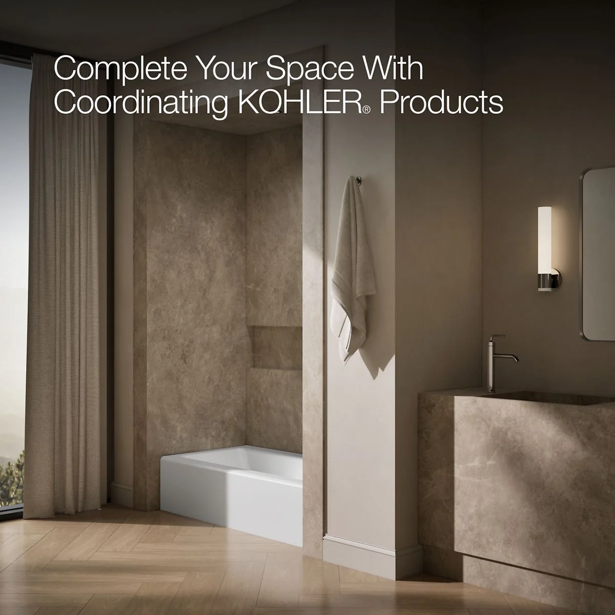 KOHLER K-838 Bellwether 60" x 30-1/4" alcove bath, right drain - Image 22