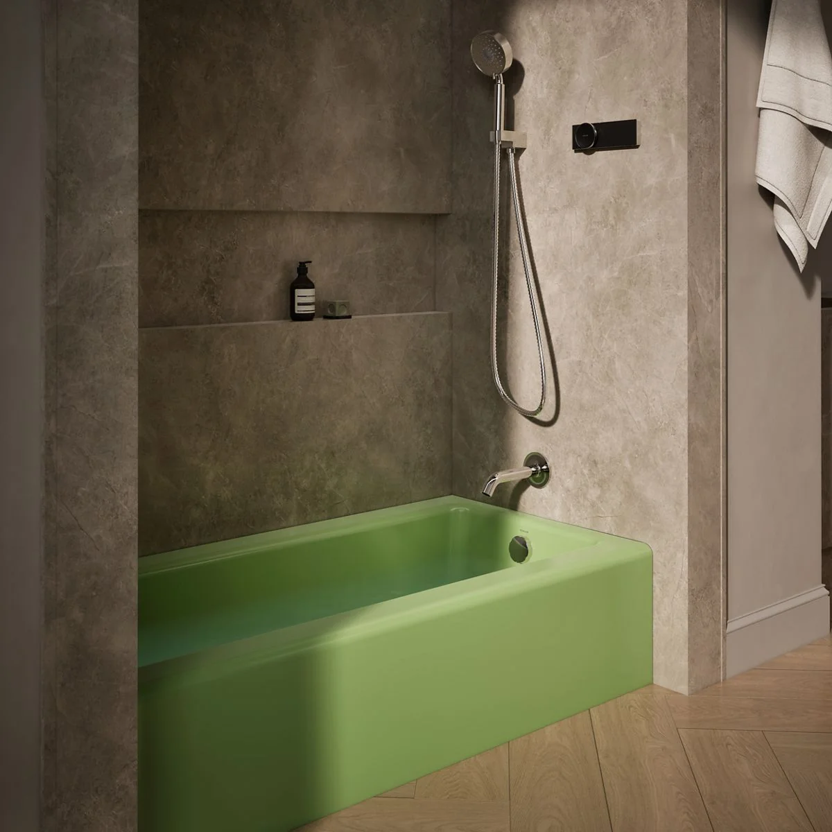 KOHLER K-838 Bellwether 60" x 30-1/4" alcove bath, right drain - Image 28