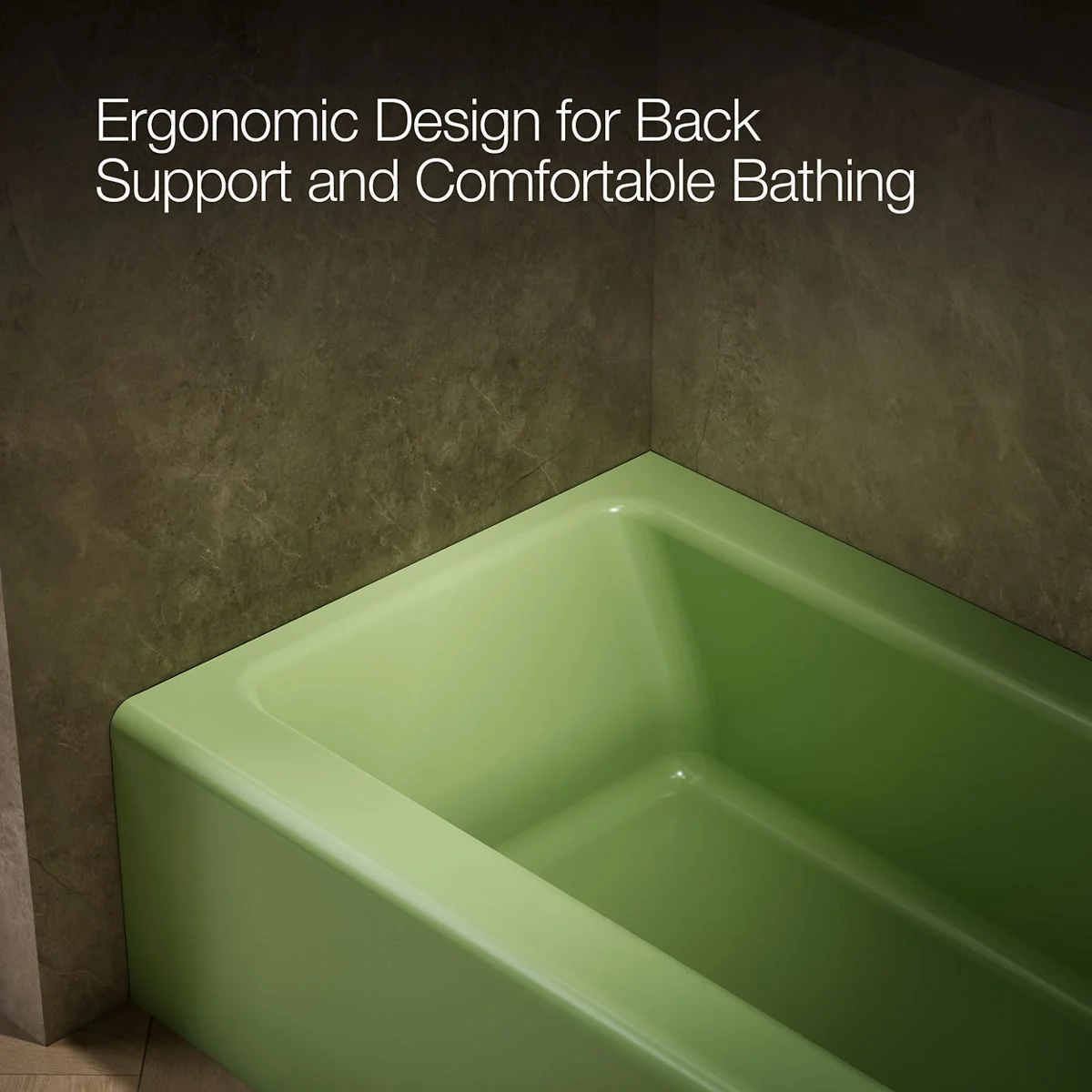 KOHLER K-838 Bellwether 60" x 30-1/4" alcove bath, right drain - Image 30