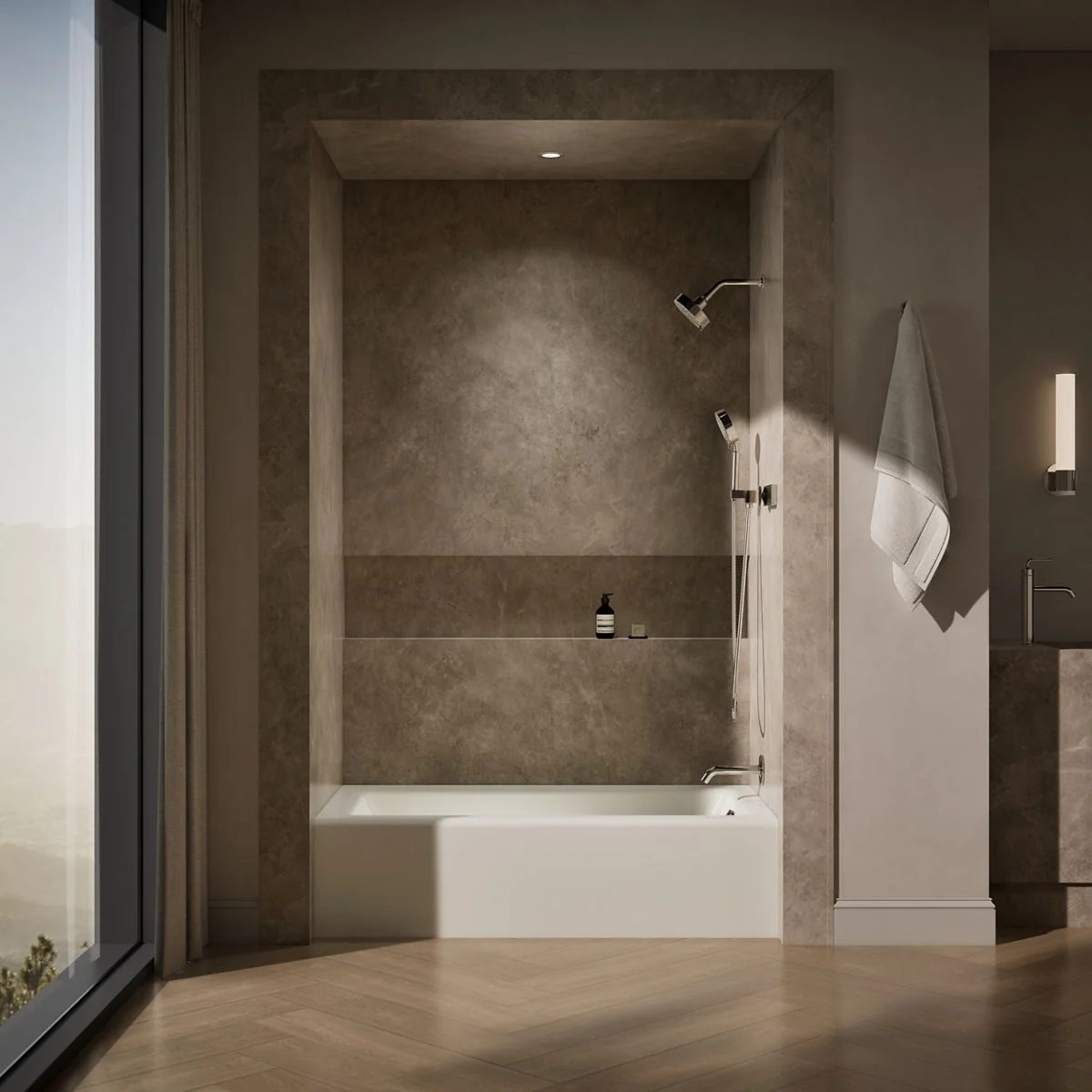 KOHLER K-876 Bellwether 60" x 32" alcove bath, right drain - Image 5