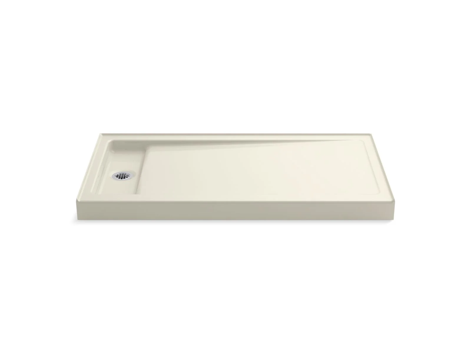 KOHLER K-9165 Bellwether 60" x 32" alcove shower base, left offset drain - Image 2