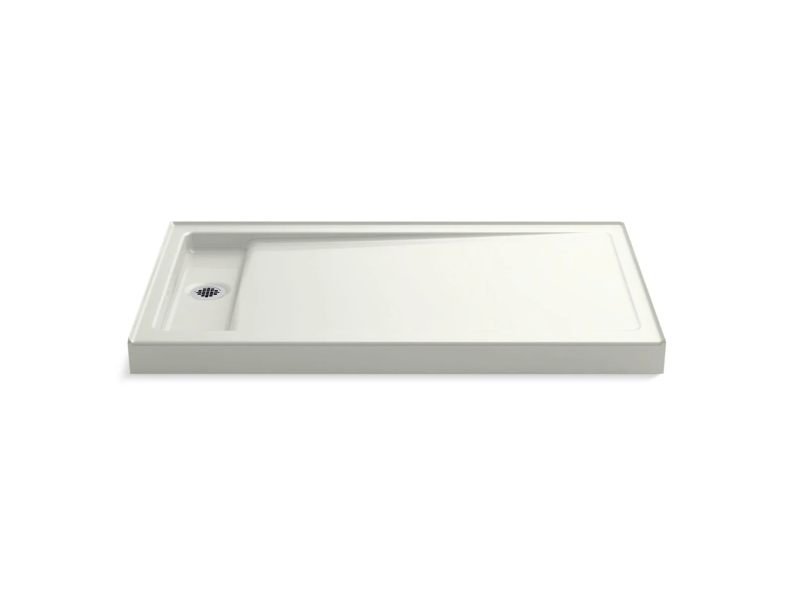 KOHLER K-9193 Bellwether 60" x 34" alcove shower base, left offset drain - Image 2