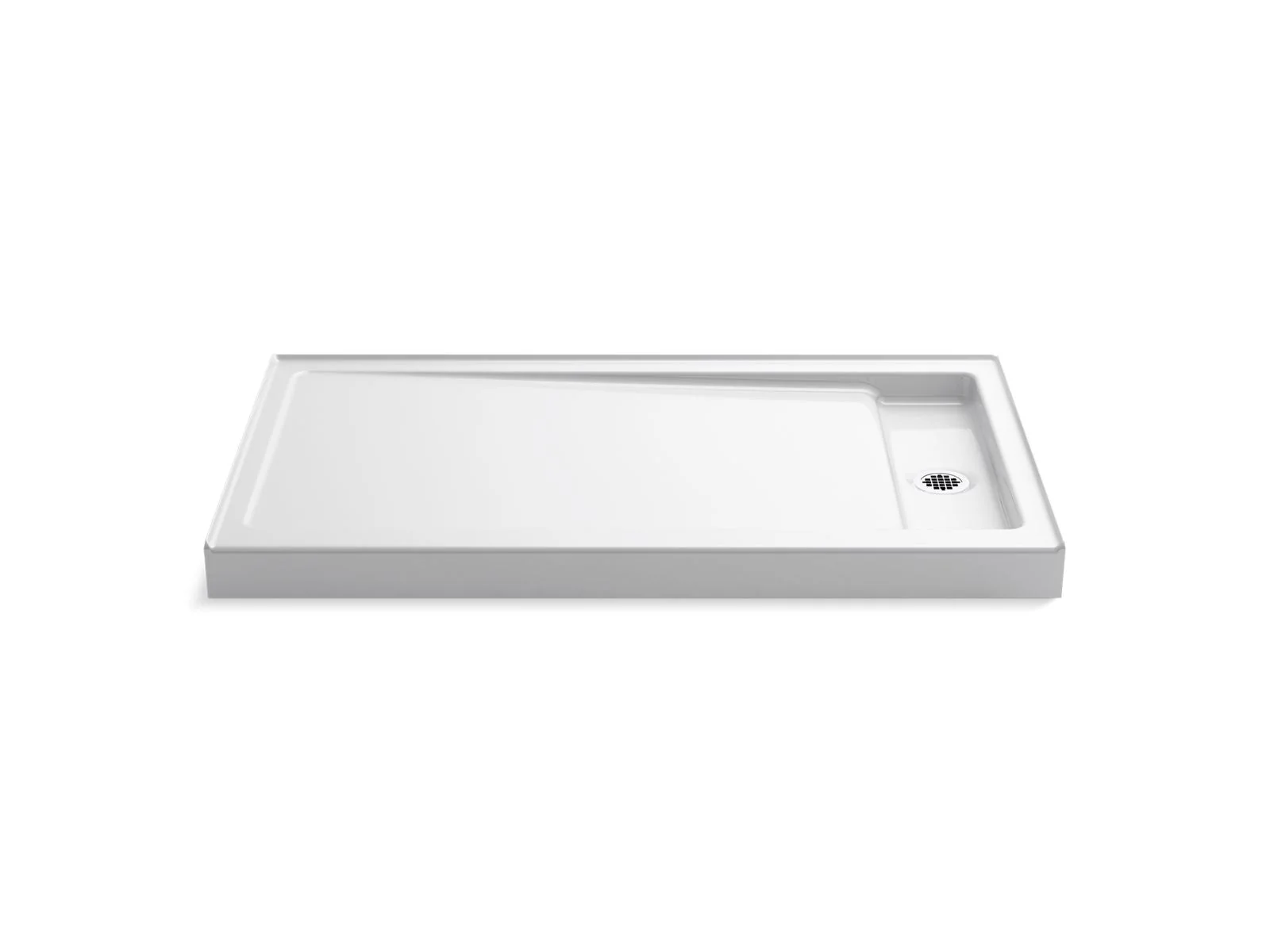 KOHLER K-9194 Bellwether 60" x 34" alcove shower base, right offset drain - Image 3
