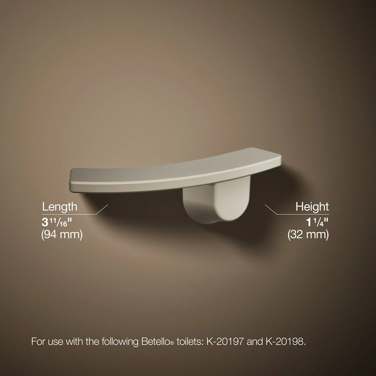 KOHLER K-21261-L Betello Left-hand trip lever - Image 33