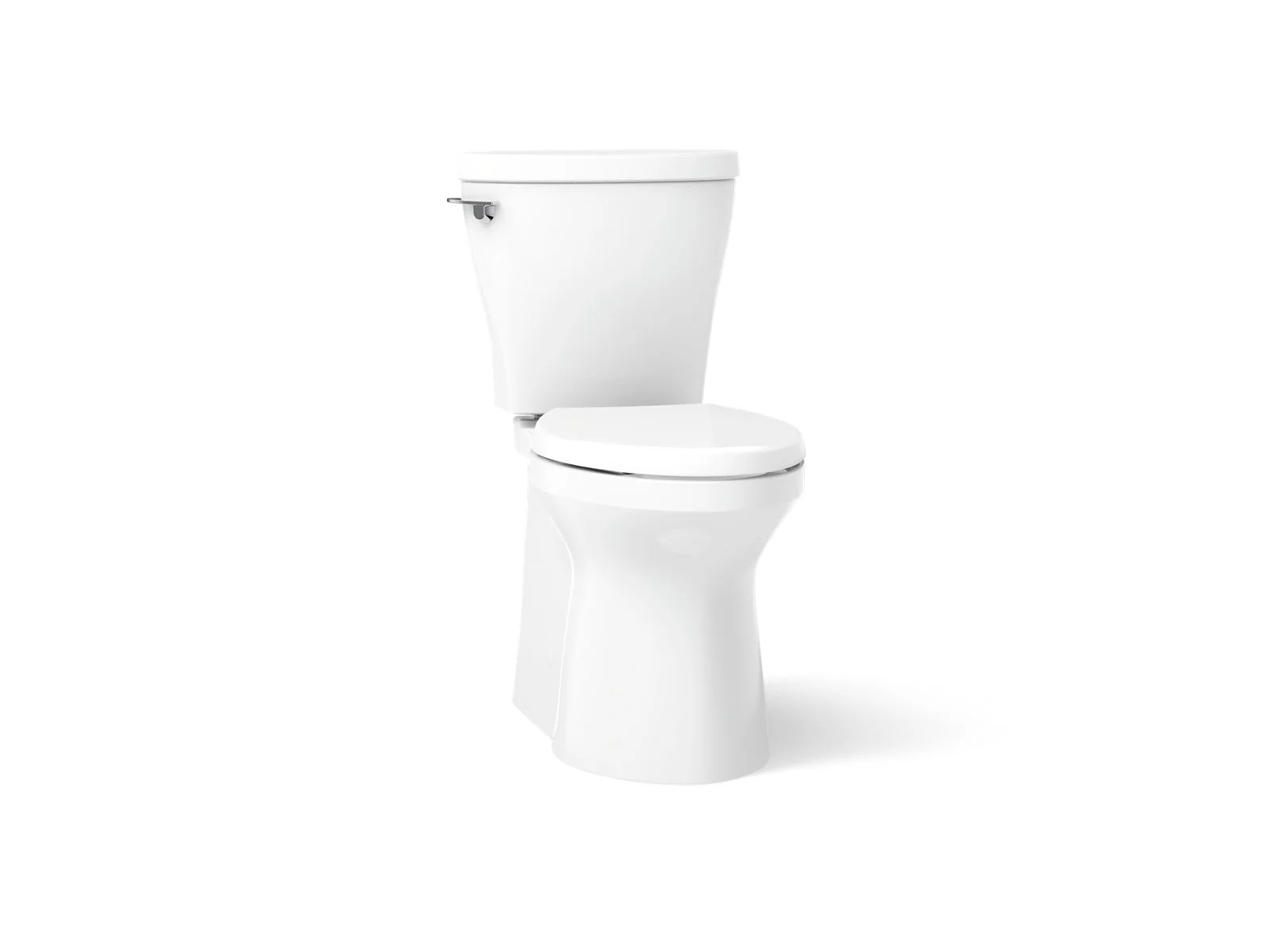 KOHLER K-20197 Betello Two-piece elongated toilet with skirted trapway, 1.28 gpf - Image 7