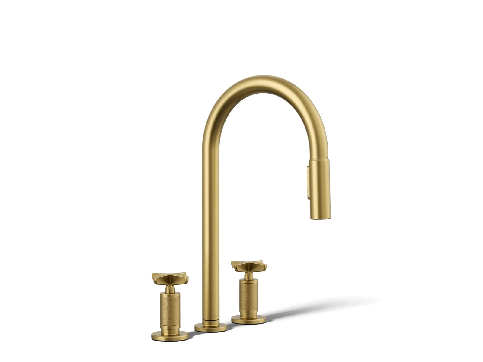 KOHLER K-28671-3 Billet Pull-down kitchen sink faucet with two-function sprayhead - Image 10