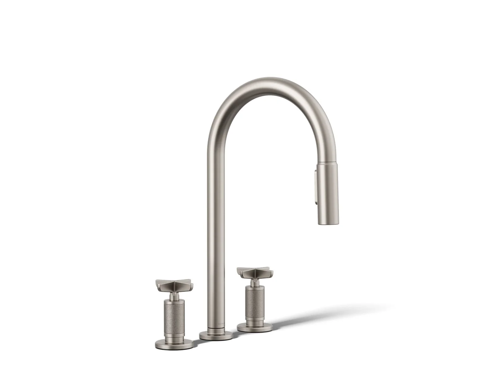 KOHLER K-28671-3 Billet Pull-down kitchen sink faucet with two-function sprayhead - Image 40