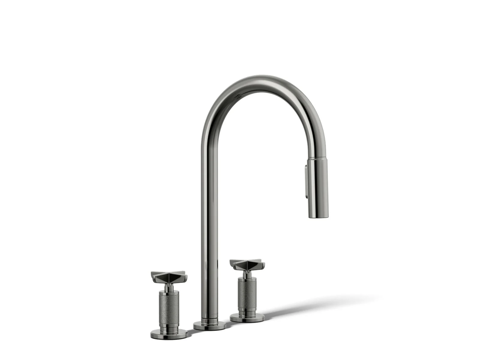 KOHLER K-28671-3 Billet Pull-down kitchen sink faucet with two-function sprayhead - Image 45