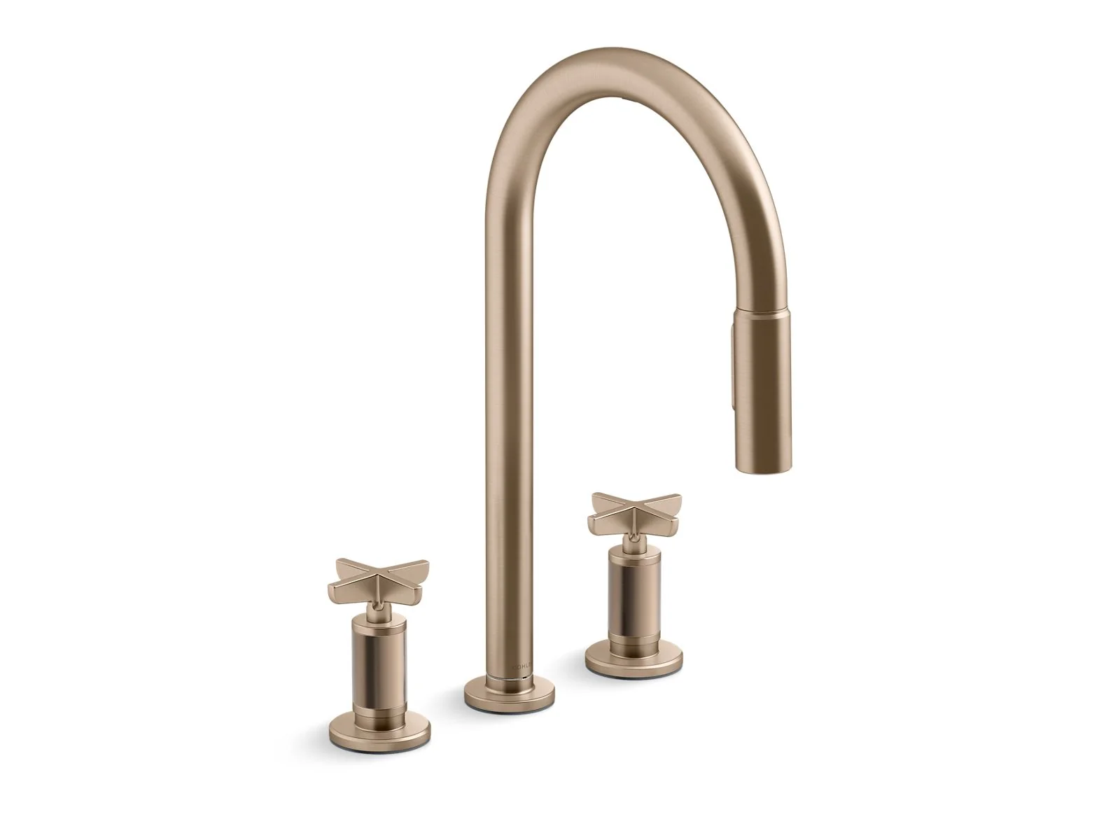 KOHLER K-28671-3 Billet Pull-down kitchen sink faucet with two-function sprayhead - Image 5