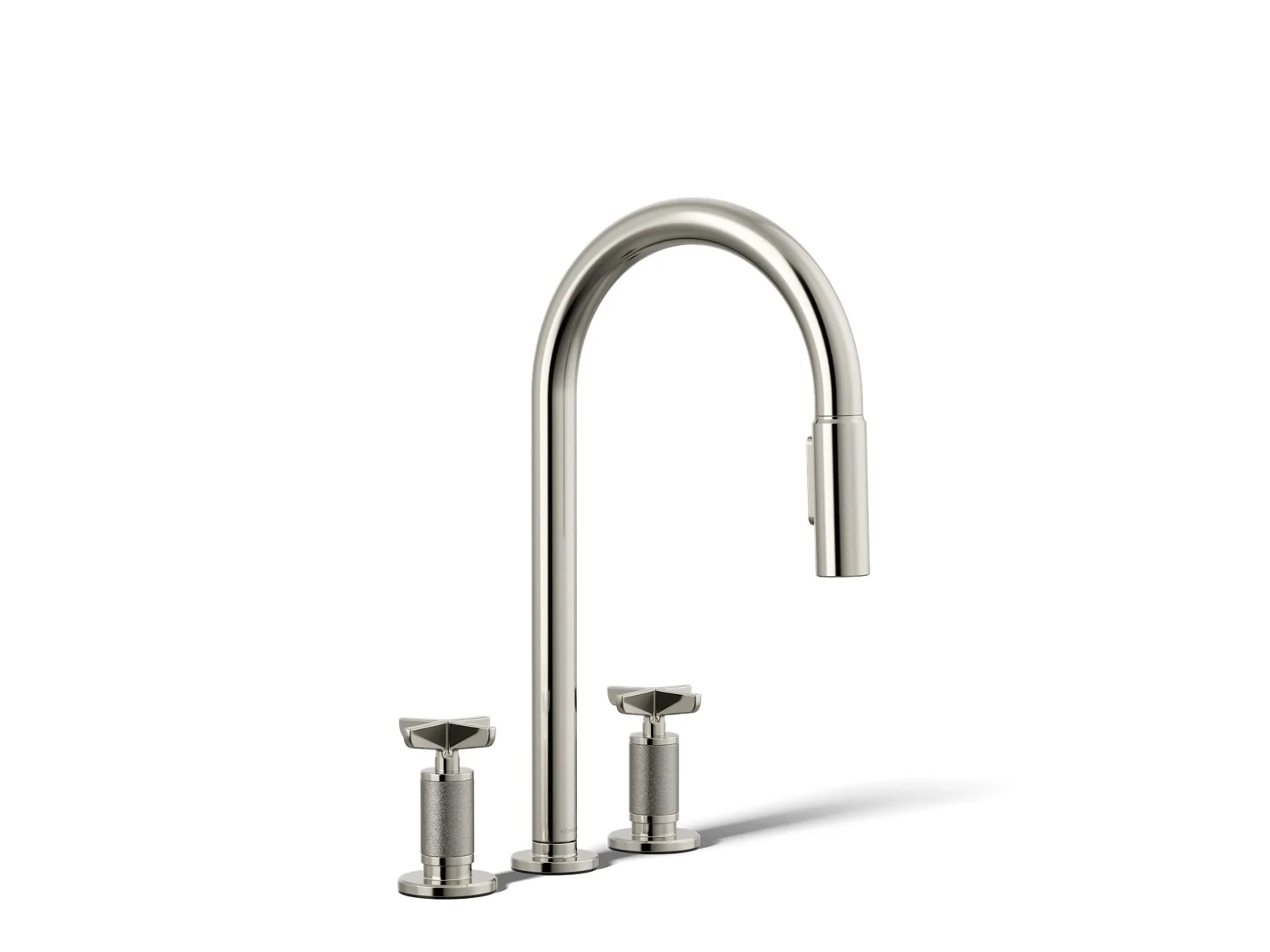 KOHLER K-28671-3 Billet Pull-down kitchen sink faucet with two-function sprayhead - Image 50