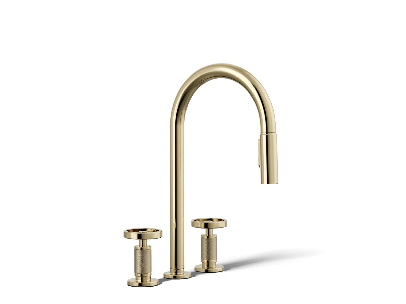 KOHLER K-28671-9 Billet Pull-down kitchen sink faucet with two-function sprayhead - Image 15