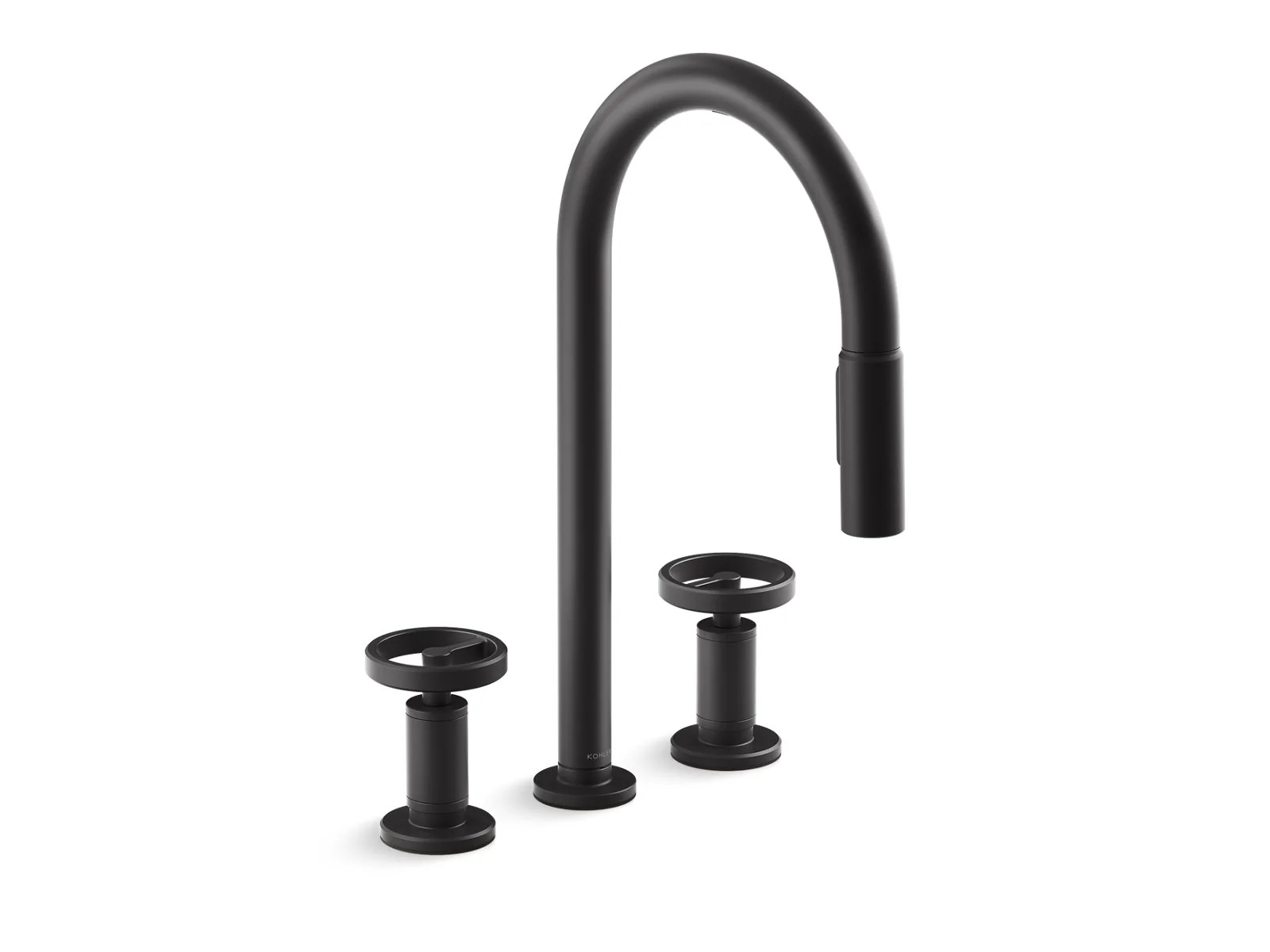 KOHLER K-28671-9 Billet Pull-down kitchen sink faucet with two-function sprayhead - Image 3