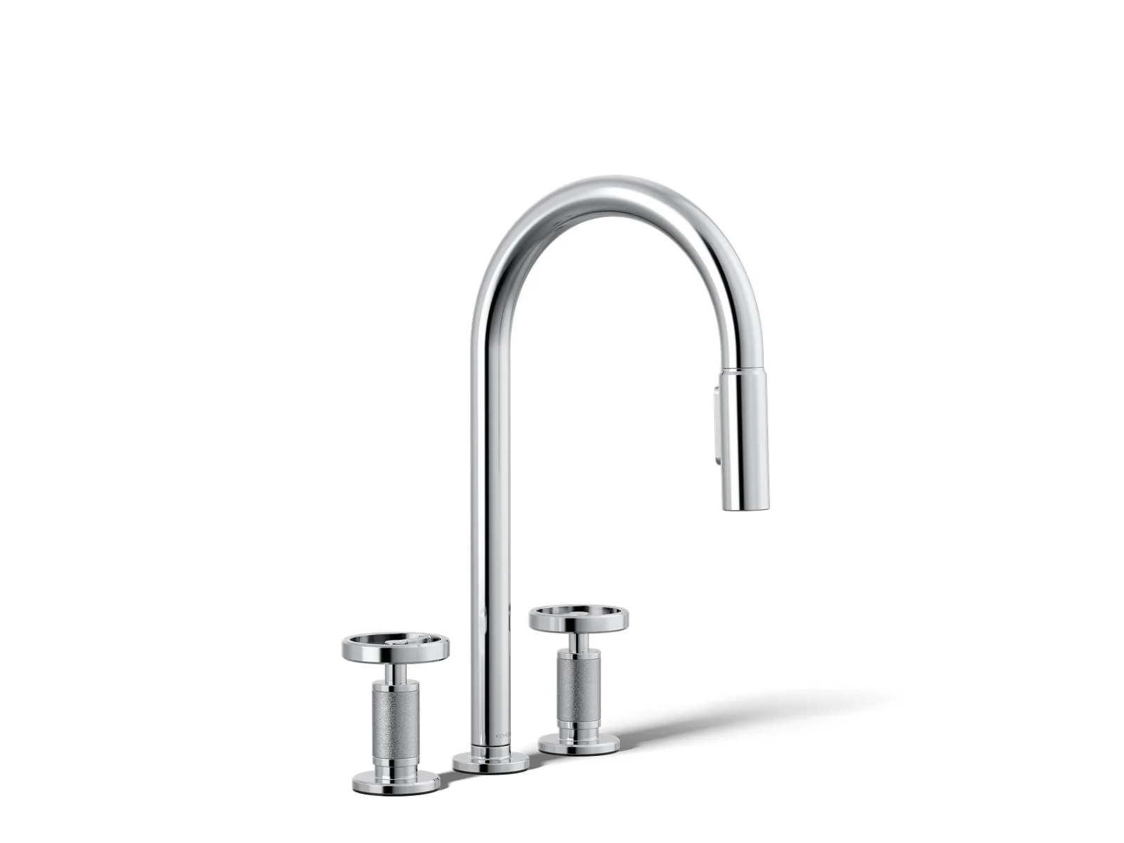 KOHLER K-28671-9 Billet Pull-down kitchen sink faucet with two-function sprayhead - Image 45