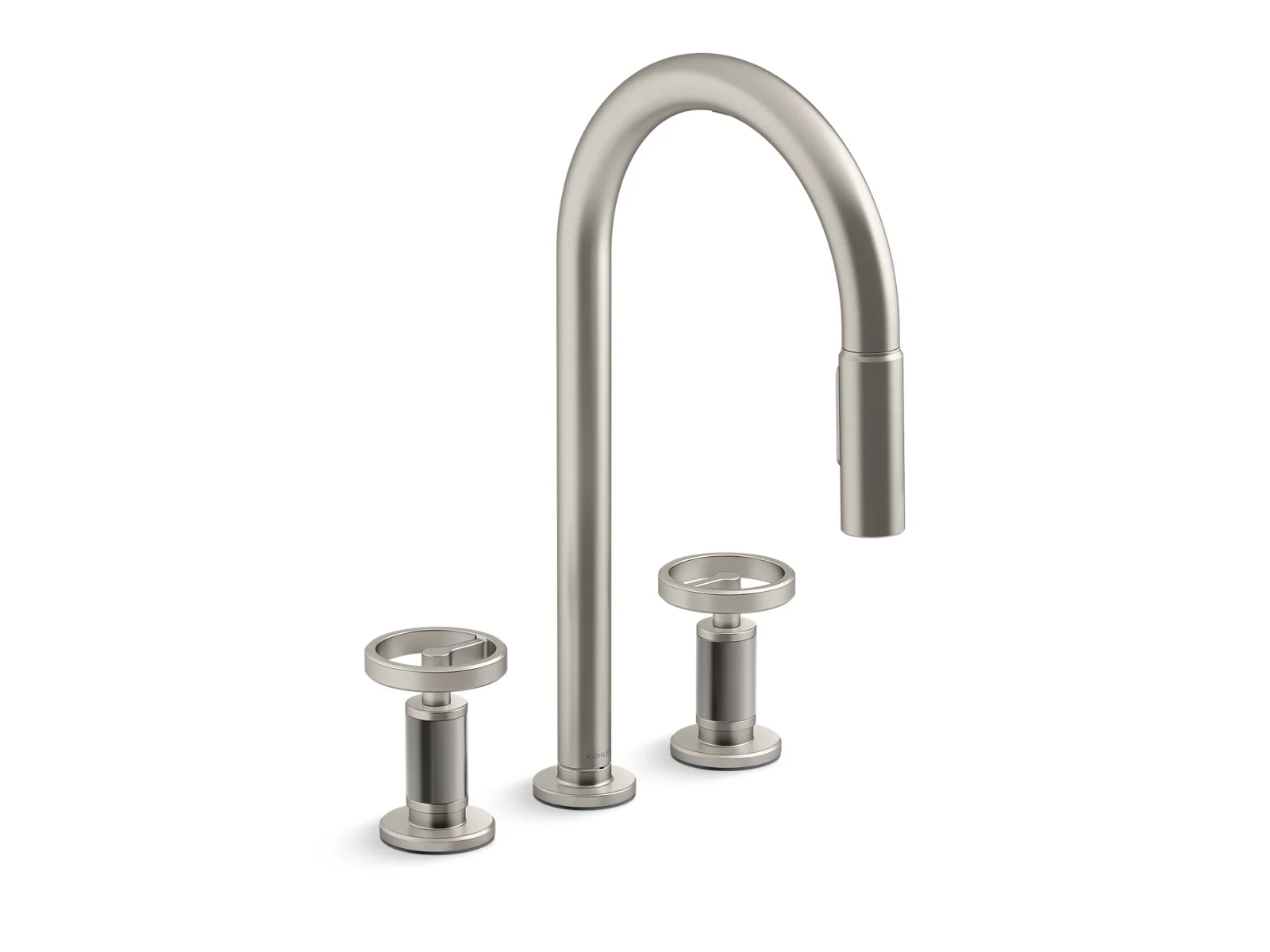 KOHLER K-28677-9RT2 Billet Touchless pull-down kitchen sink faucet with two-function sprayhead - Image 18