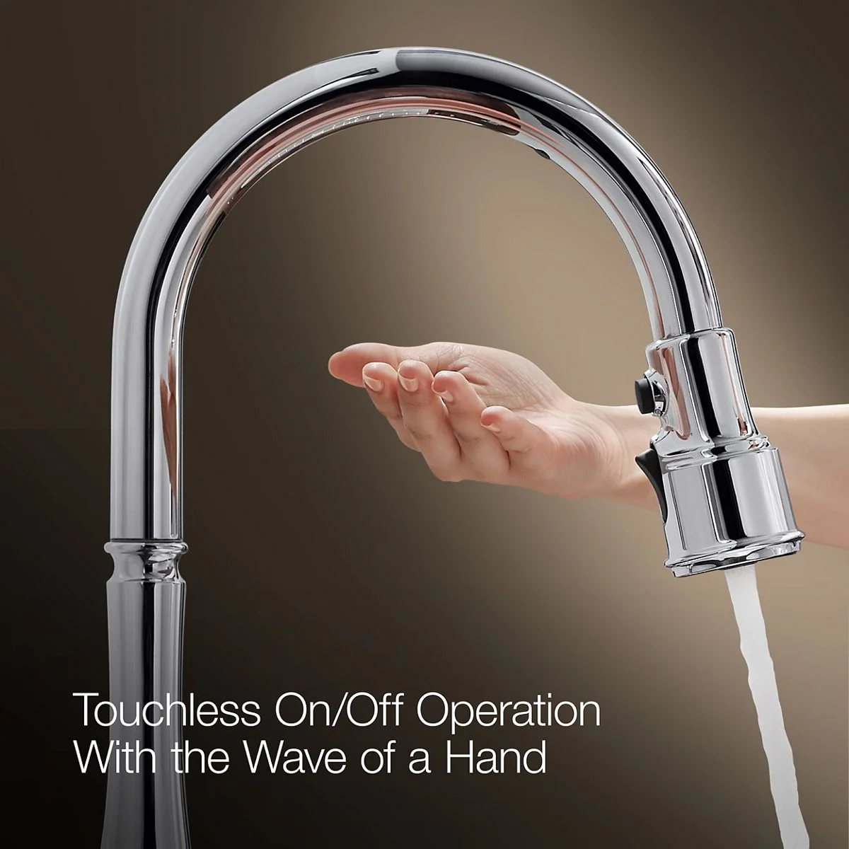 KOHLER K-28670-9RT2 Billet Touchless pull-down kitchen sink faucet with two-function sprayhead - Image 33