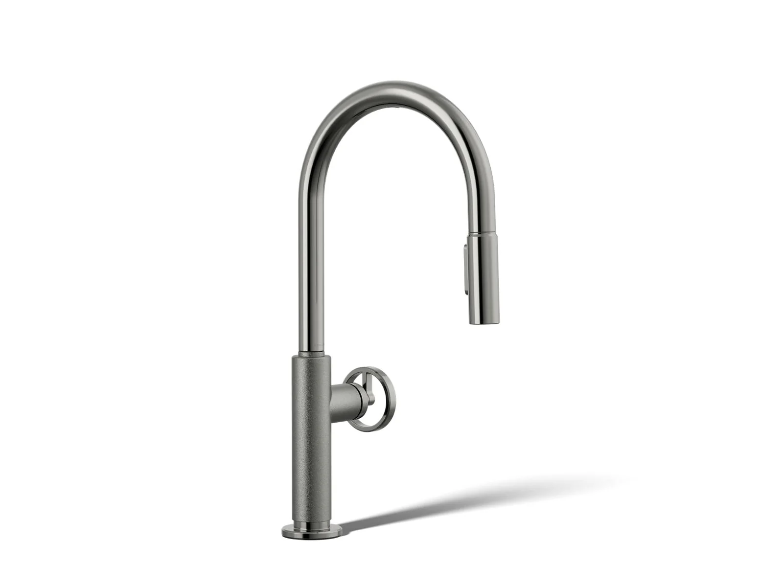 KOHLER K-28670-9RT2 Billet Touchless pull-down kitchen sink faucet with two-function sprayhead - Image 50