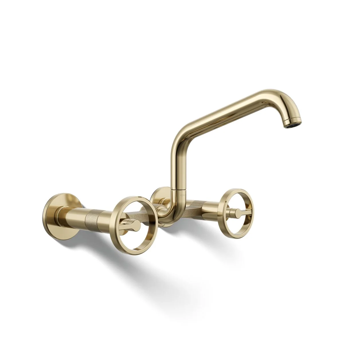 KOHLER K-28666-9 Billet Two-hole wall-mount bridge kitchen sink faucet - Image 19