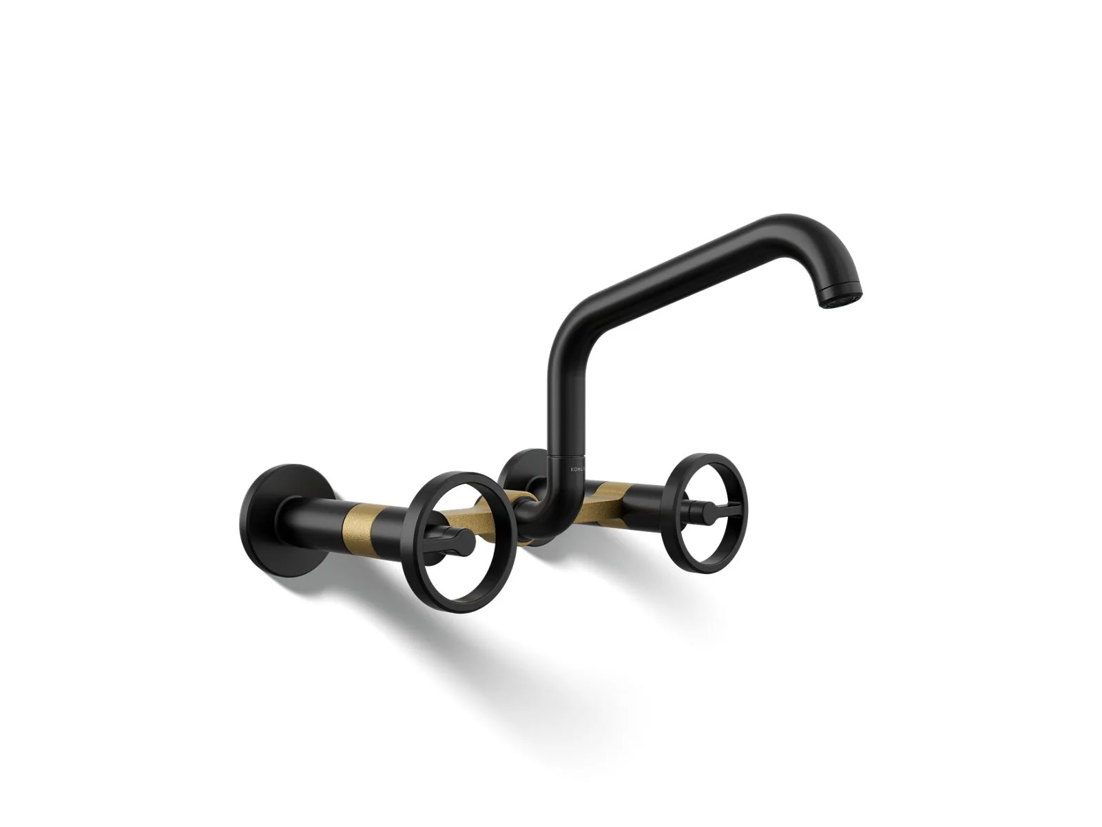 KOHLER K-28666-9 Billet Two-hole wall-mount bridge kitchen sink faucet - Image 30