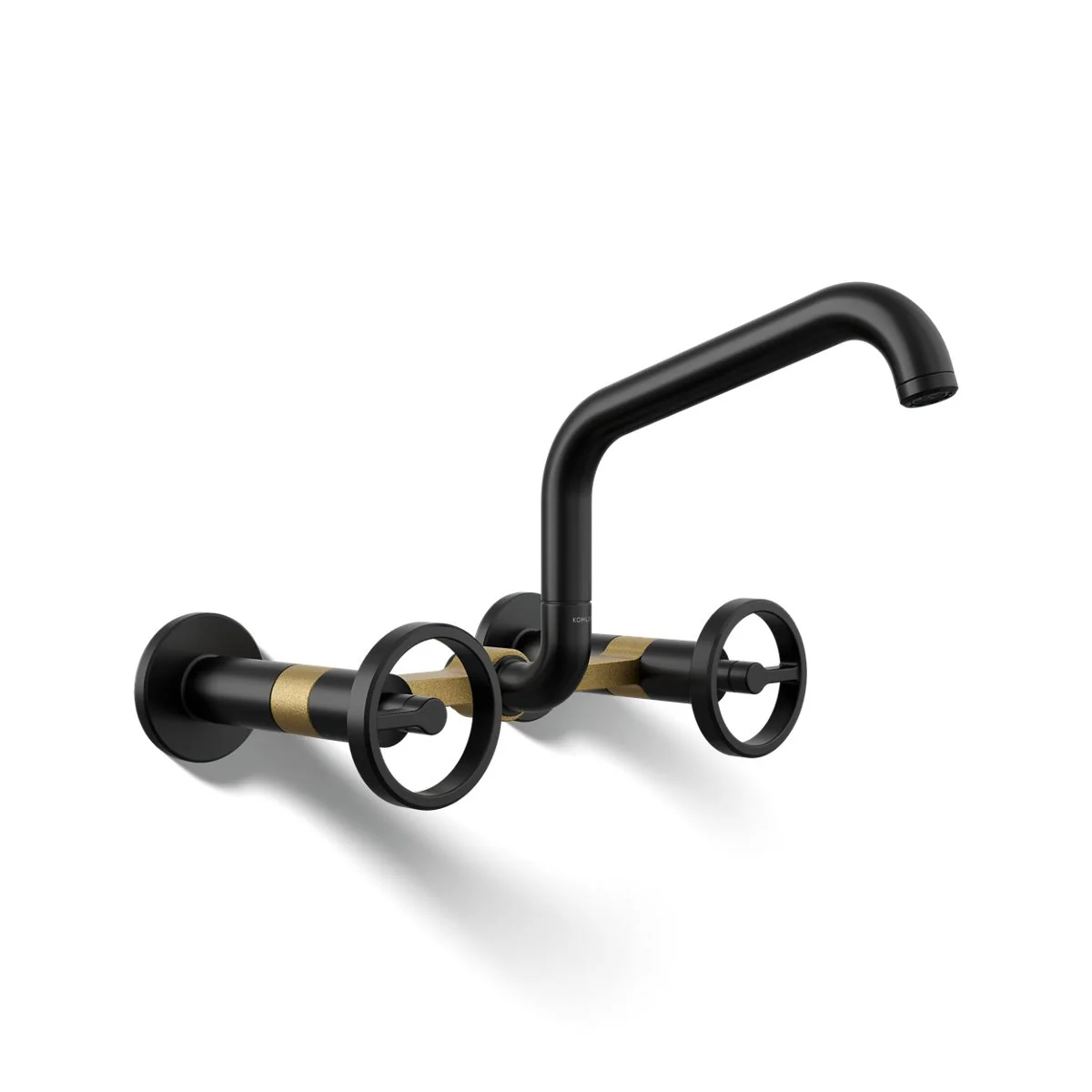 KOHLER K-28666-9 Billet Two-hole wall-mount bridge kitchen sink faucet - Image 34